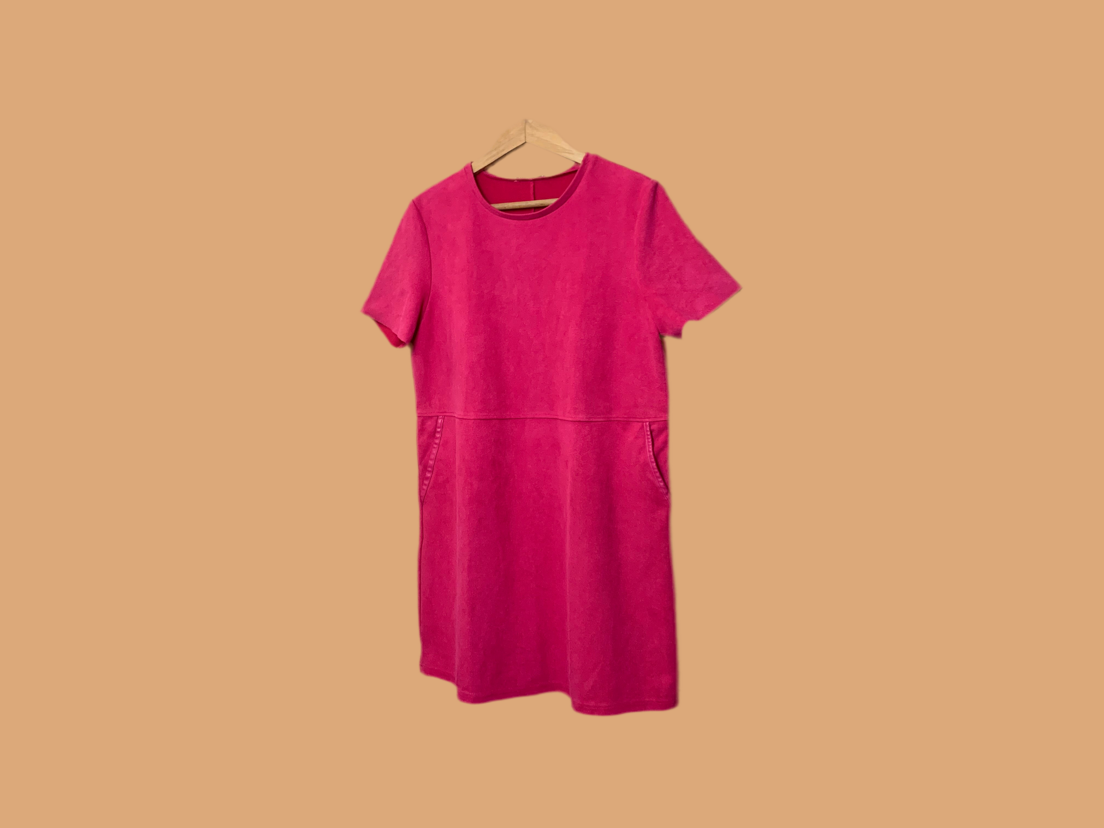 Robe droite fuchsia - Zara