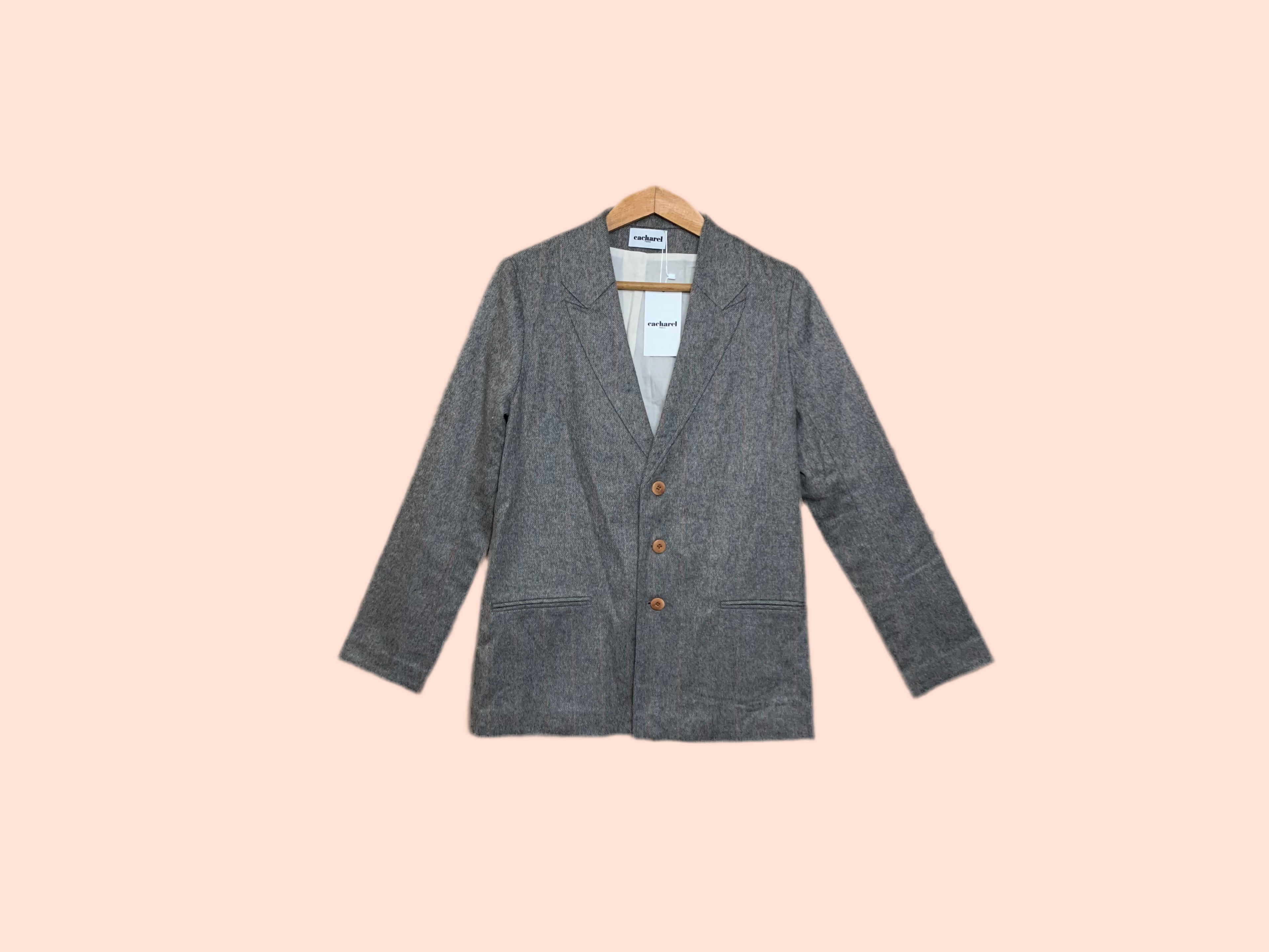 Veste blazer - laine peignée – Cacharel –