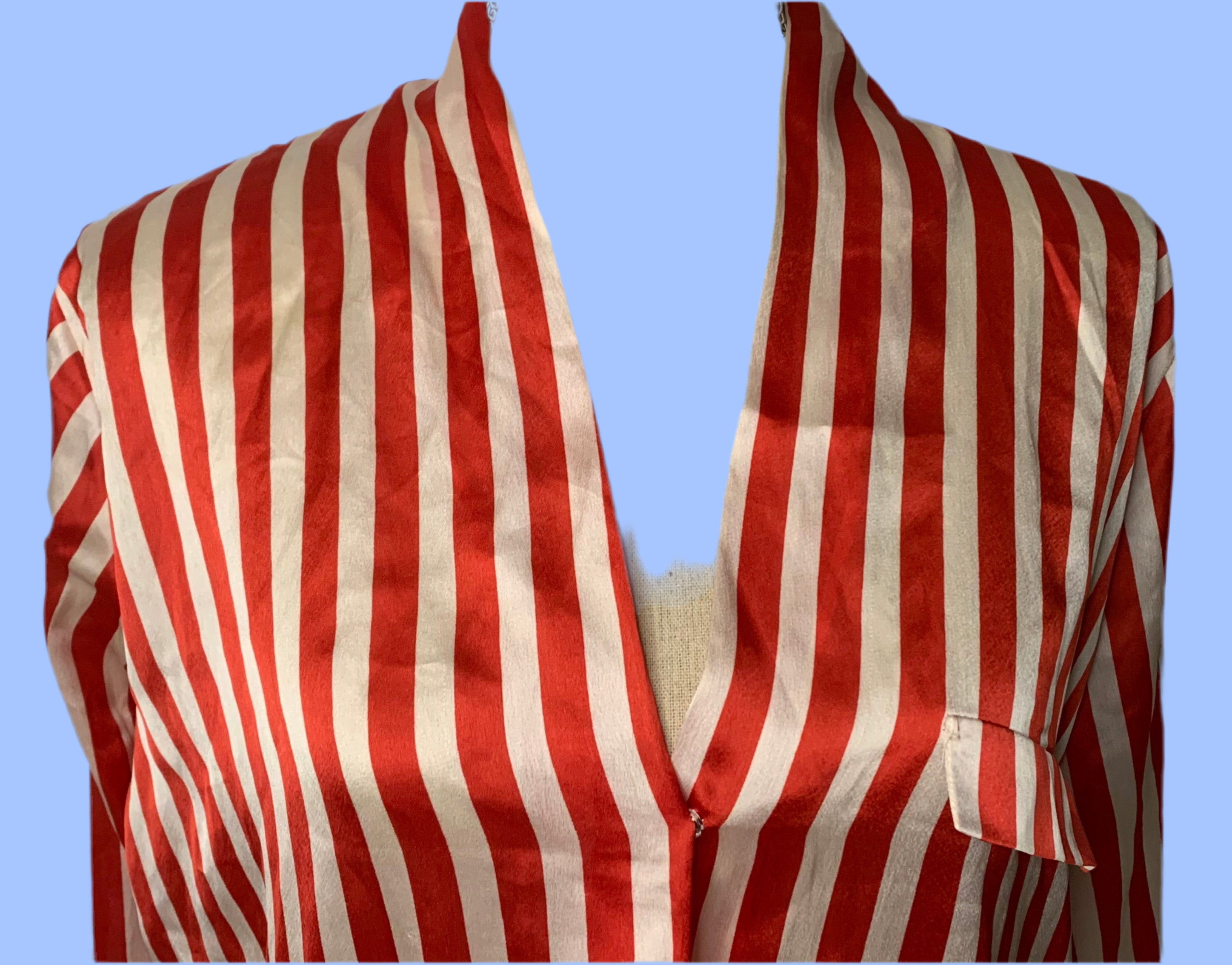 Blouse cache-coeur satinée