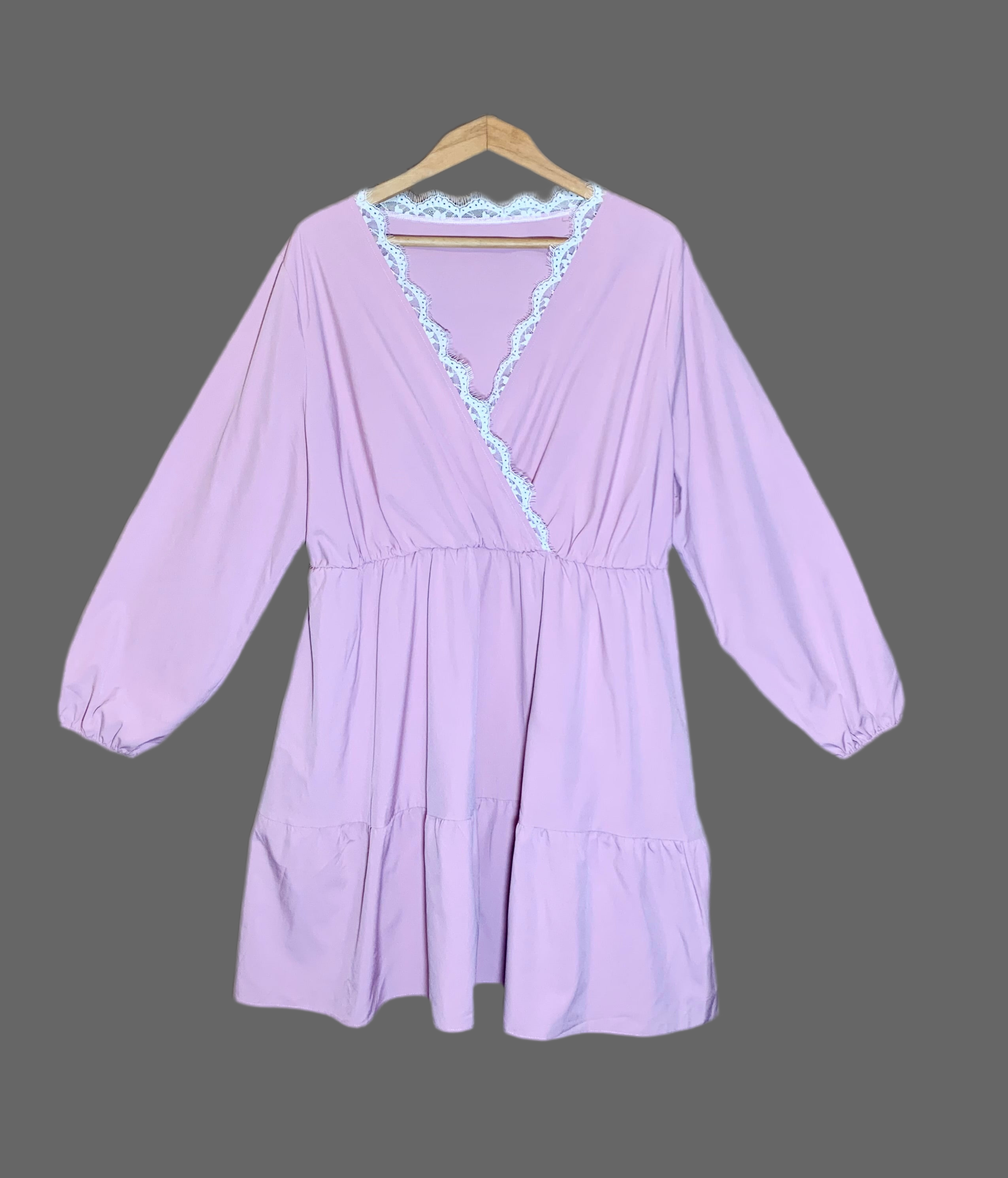 Robe rose poudré -  Taille XXL
