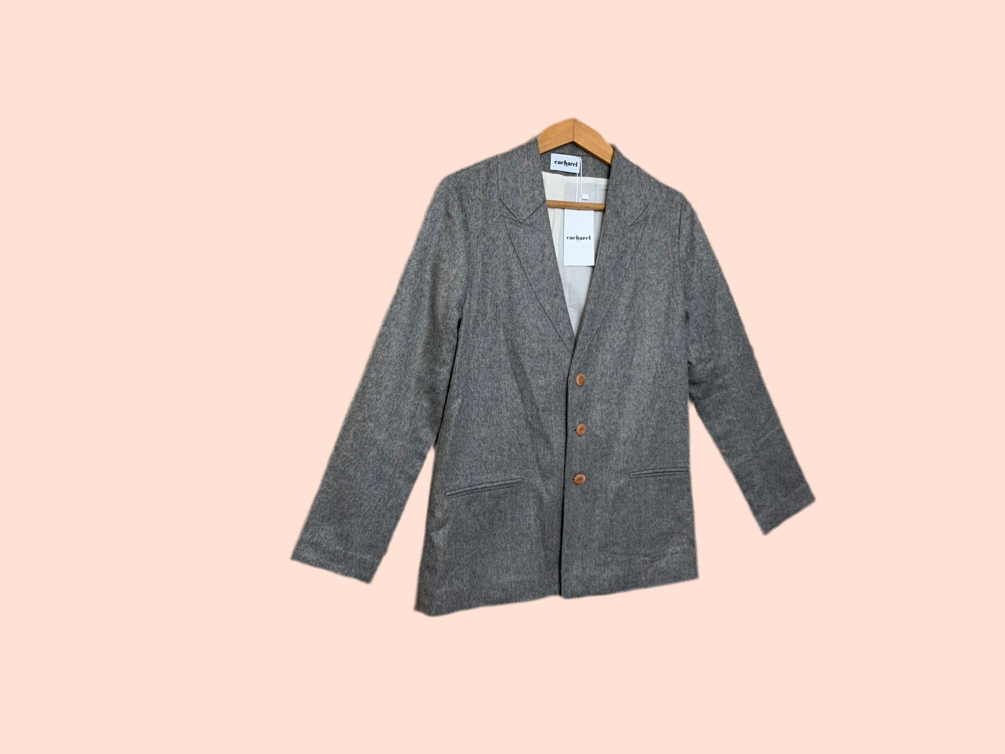 Veste blazer - laine peignée – Cacharel –