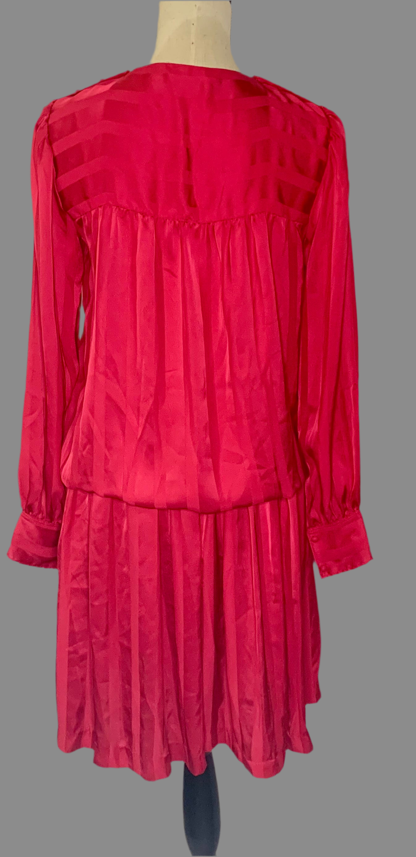 Robe vintage fuchsia