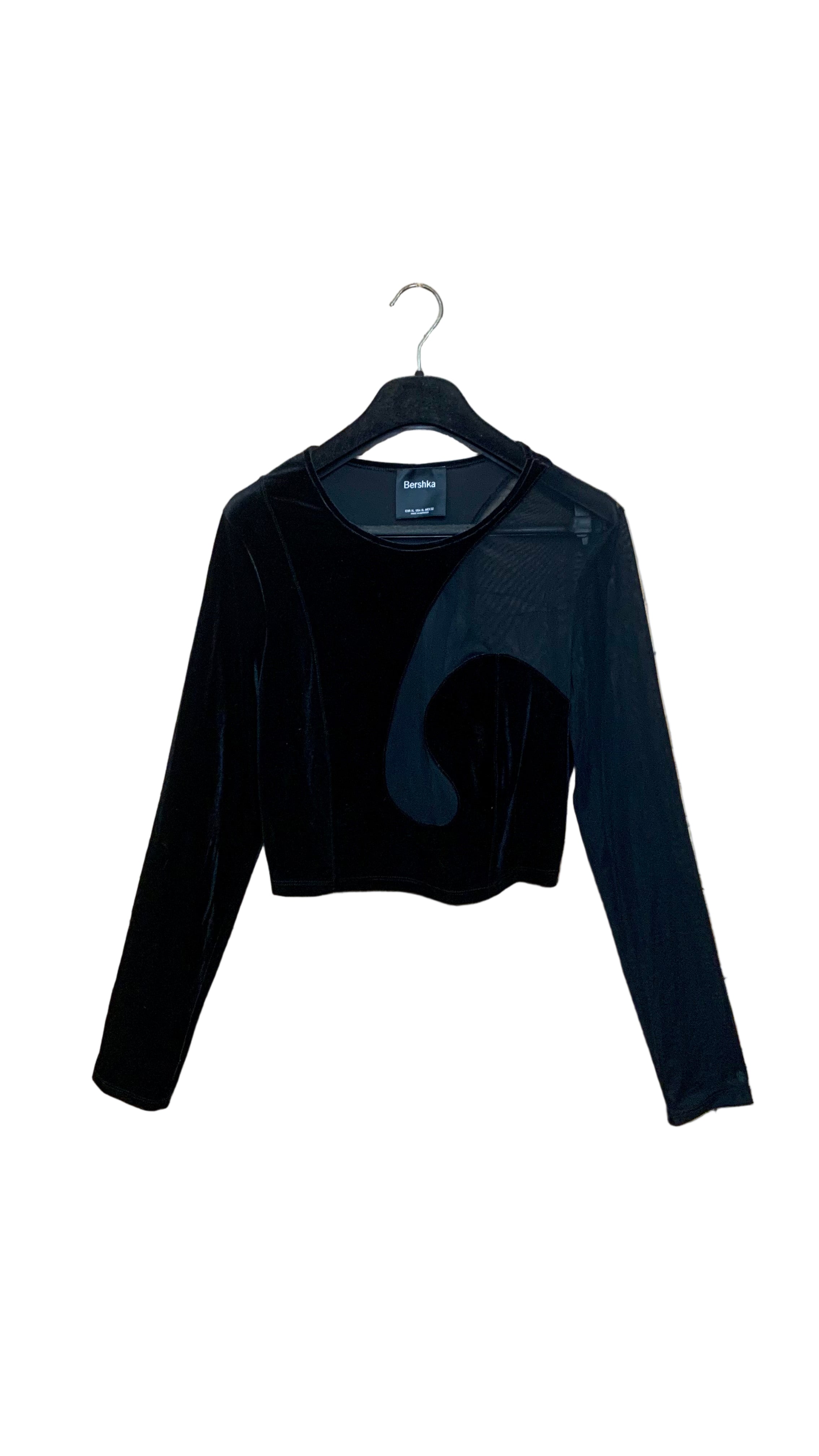Top Court Bi-matière - Bershka