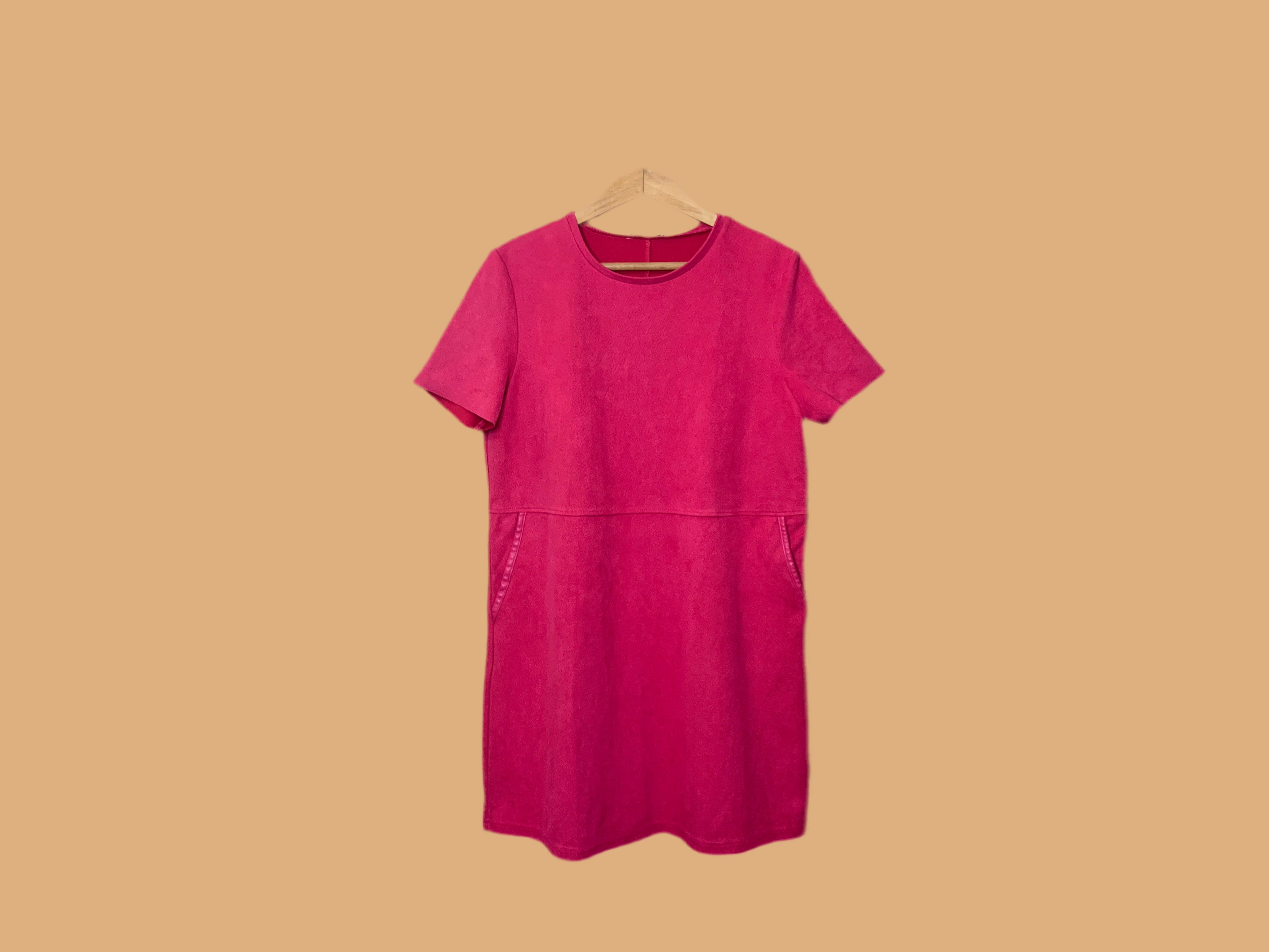 Robe droite fuchsia - Zara