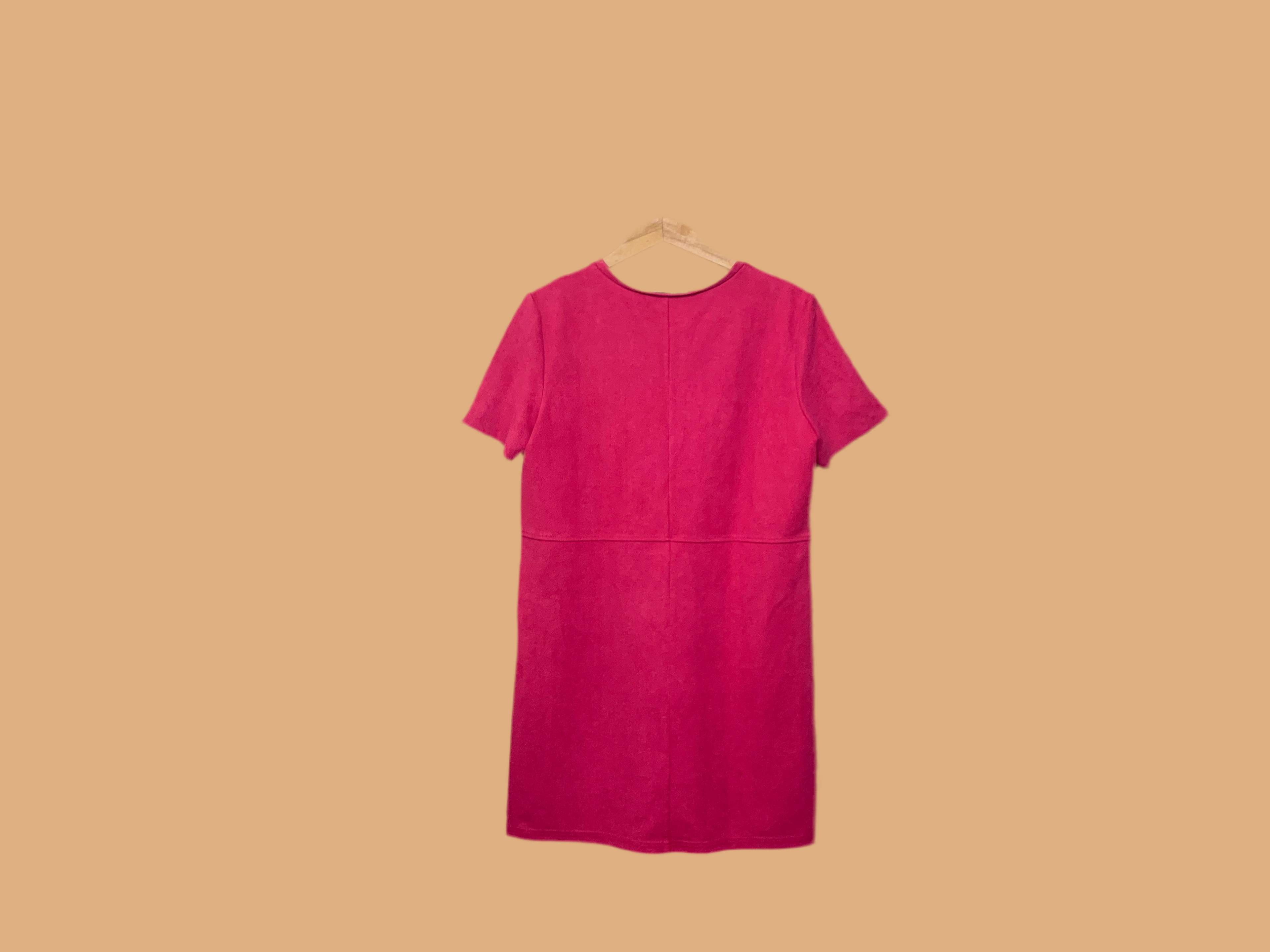 Robe droite fuchsia - Zara