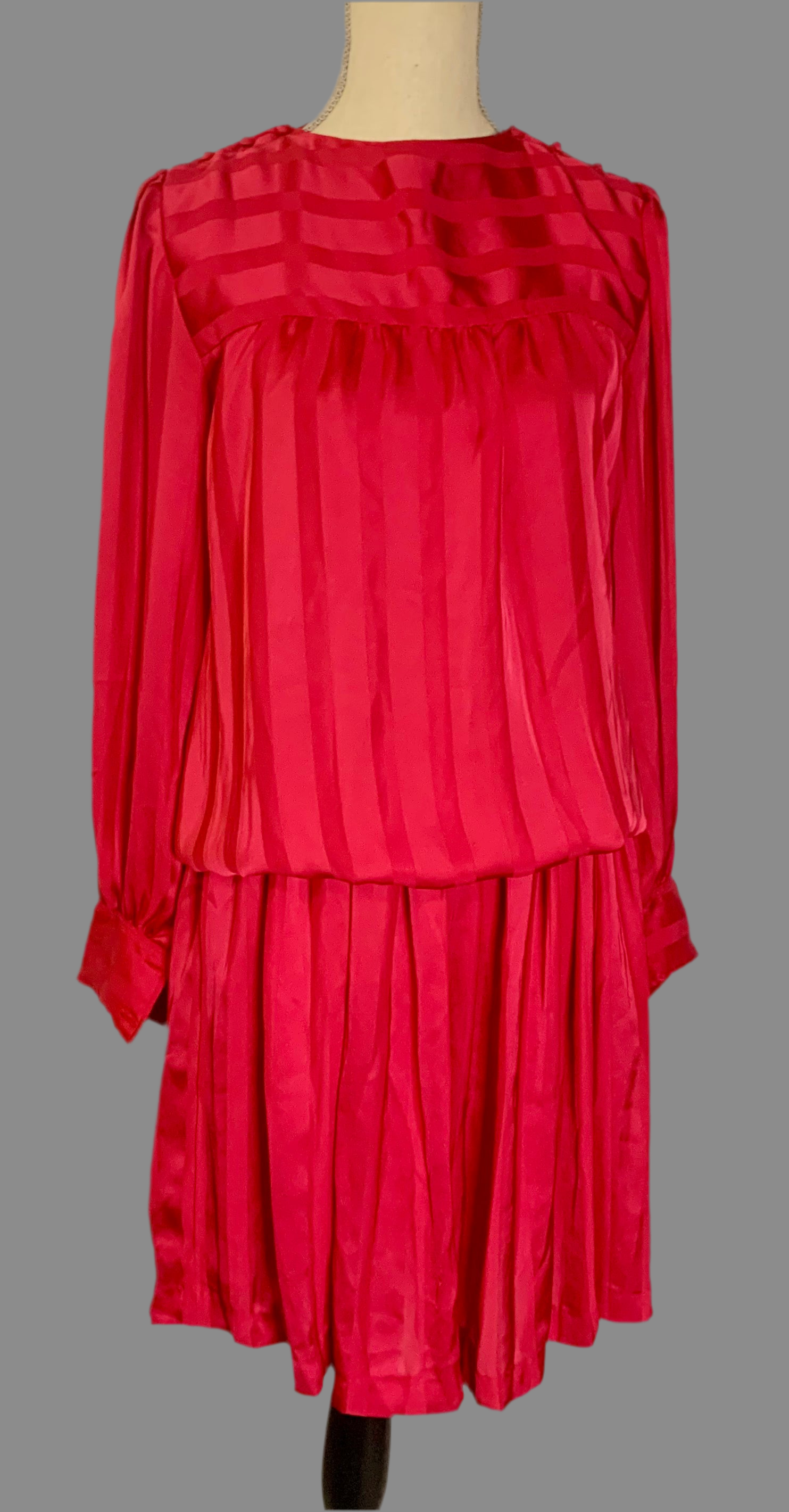 Robe vintage fuchsia