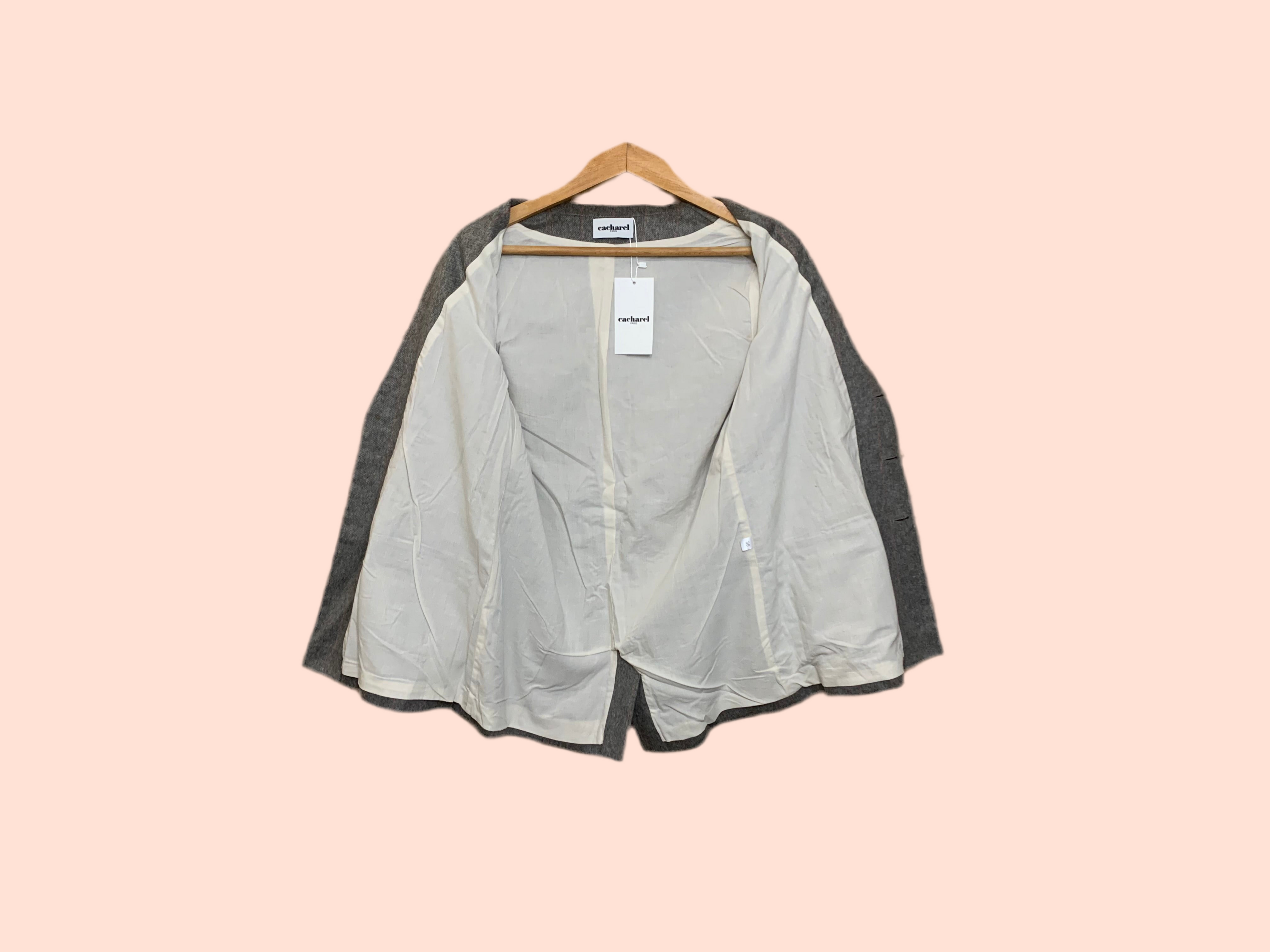 Veste blazer - laine peignée – Cacharel –