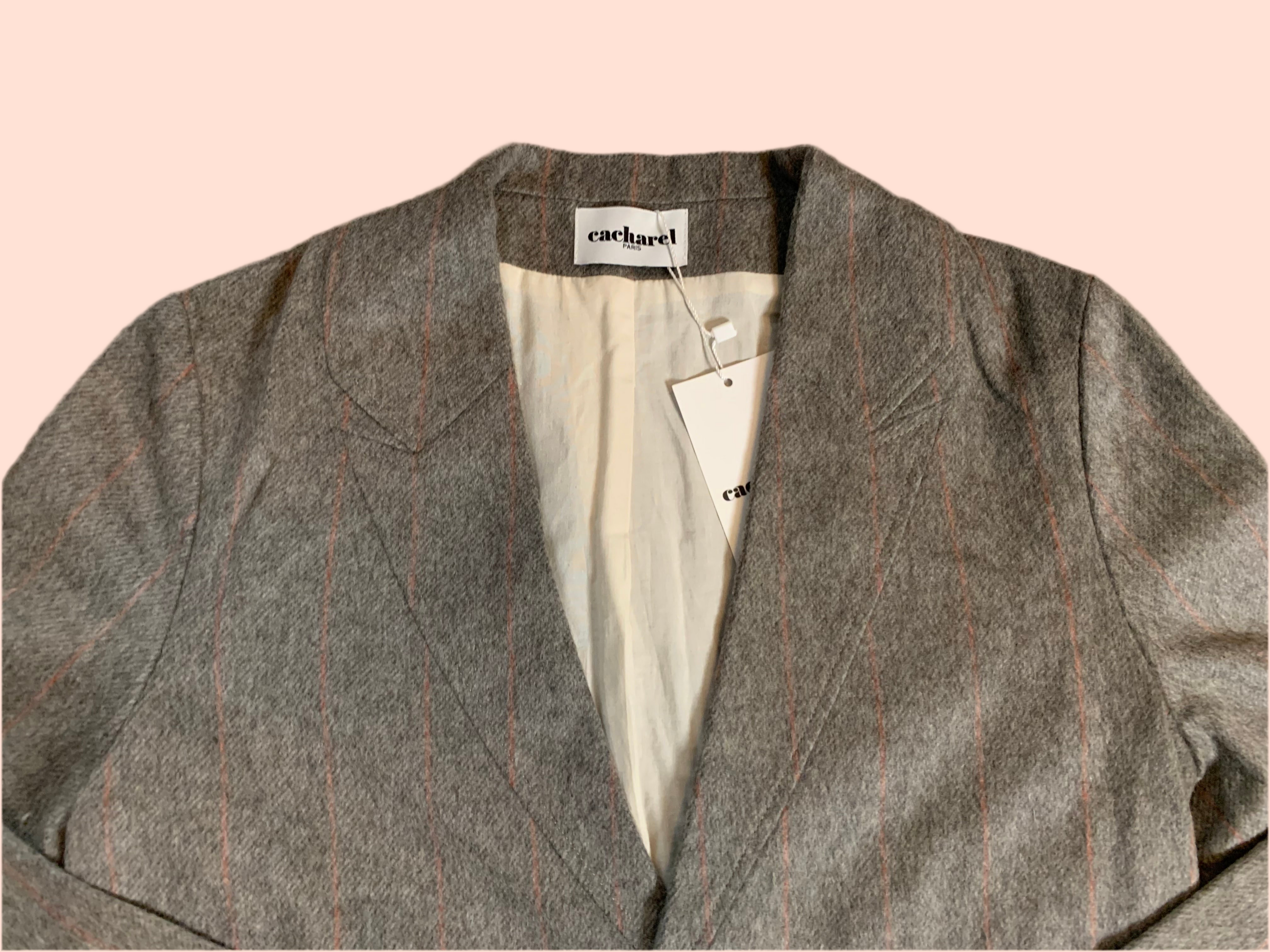 Veste blazer - laine peignée – Cacharel –