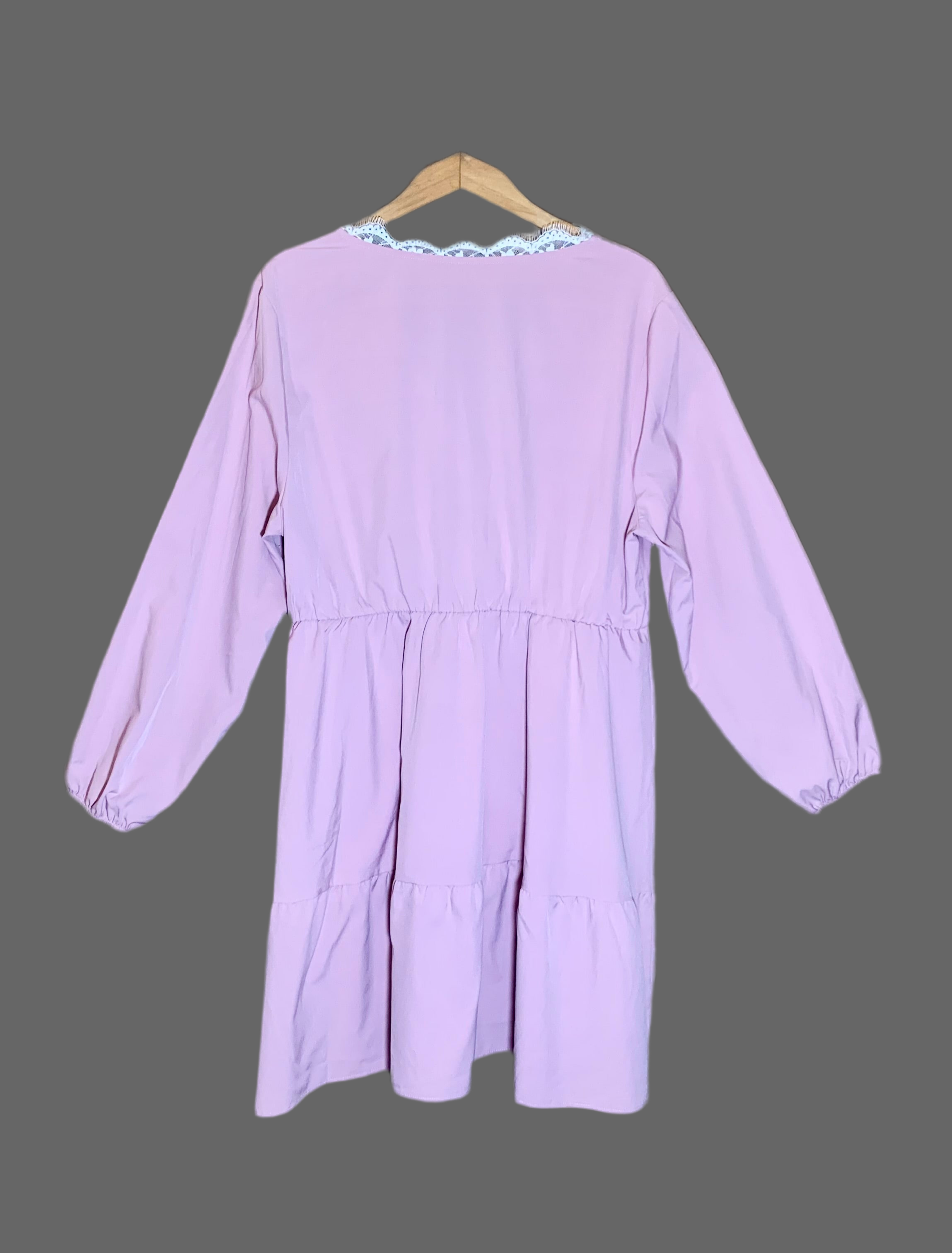 Robe rose poudré -  Taille XXL