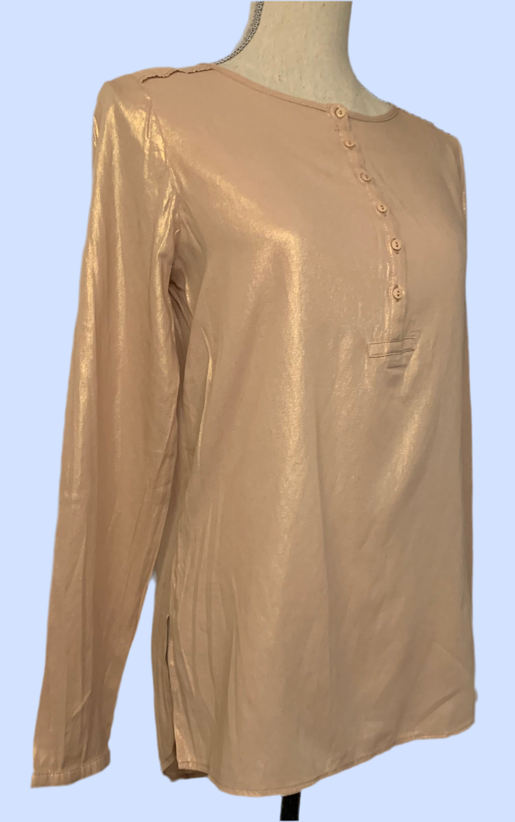 Blouse Rose irisée