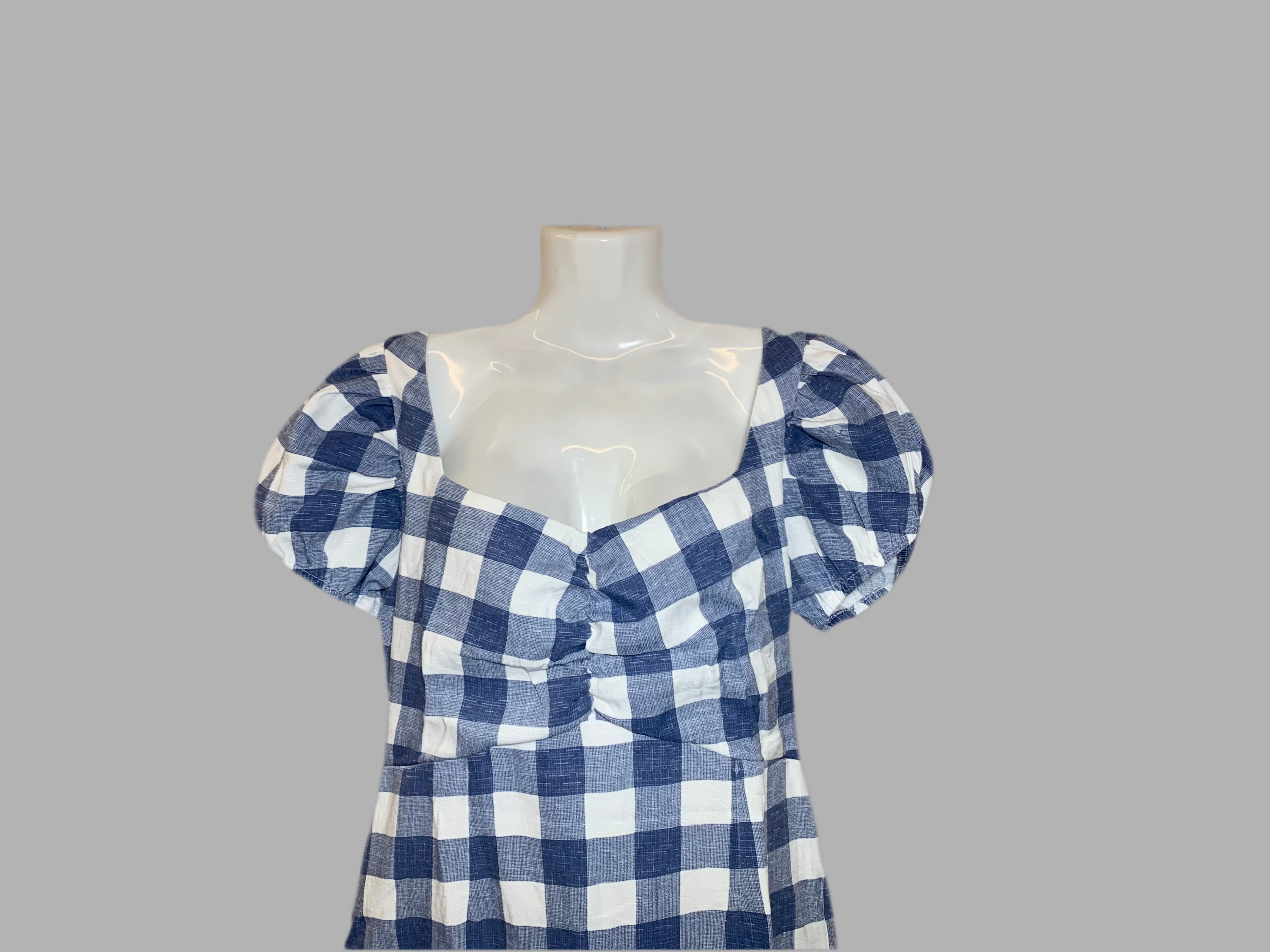 Robe à carreaux rétro-chic -Glamorous