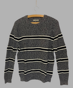 Pull  MANGO Man - Bleu chiné