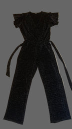 Combinaison noire scintillante – Taille 42