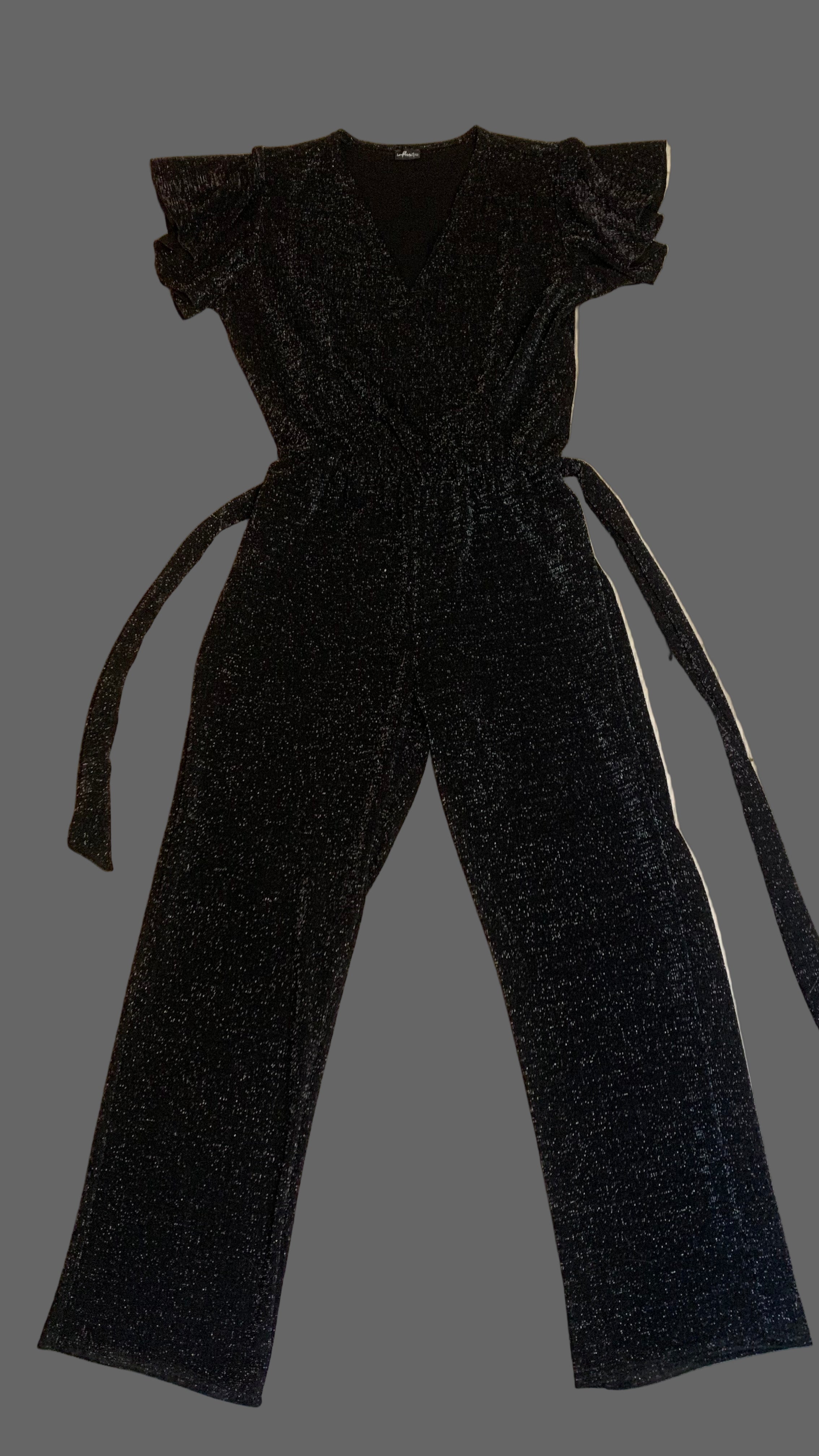 Combinaison noire scintillante – Taille 42