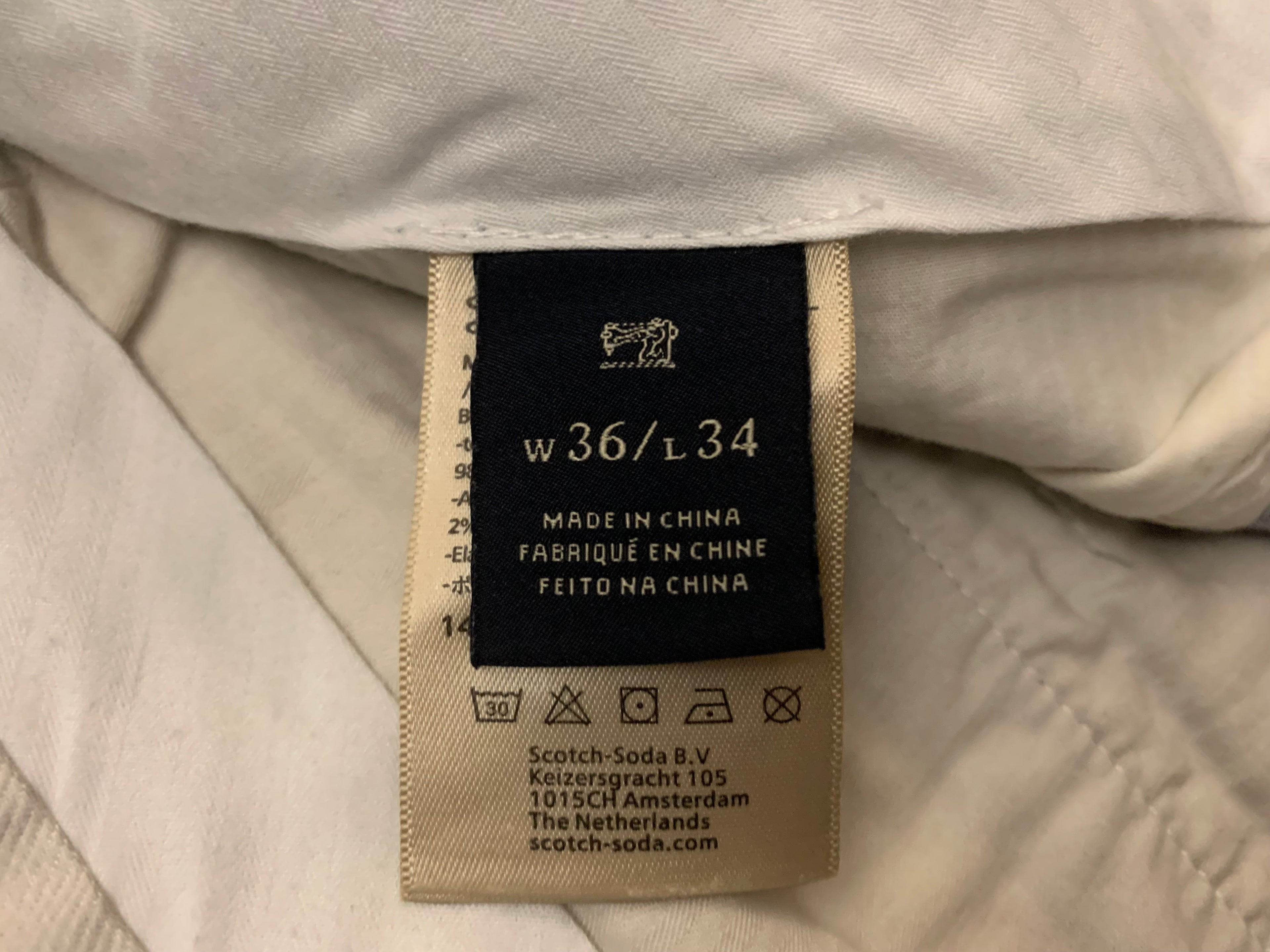 Pantalon bleu – Scotch & Soda