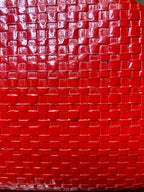 Sac vintage rigide rouge – Années 60/70