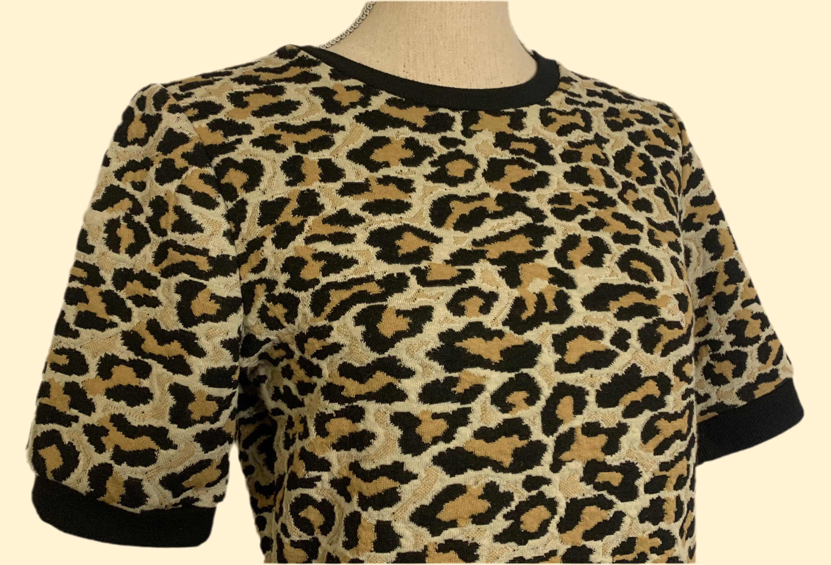 Robe Courte léopard