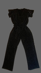 Combinaison noire scintillante – Taille 42