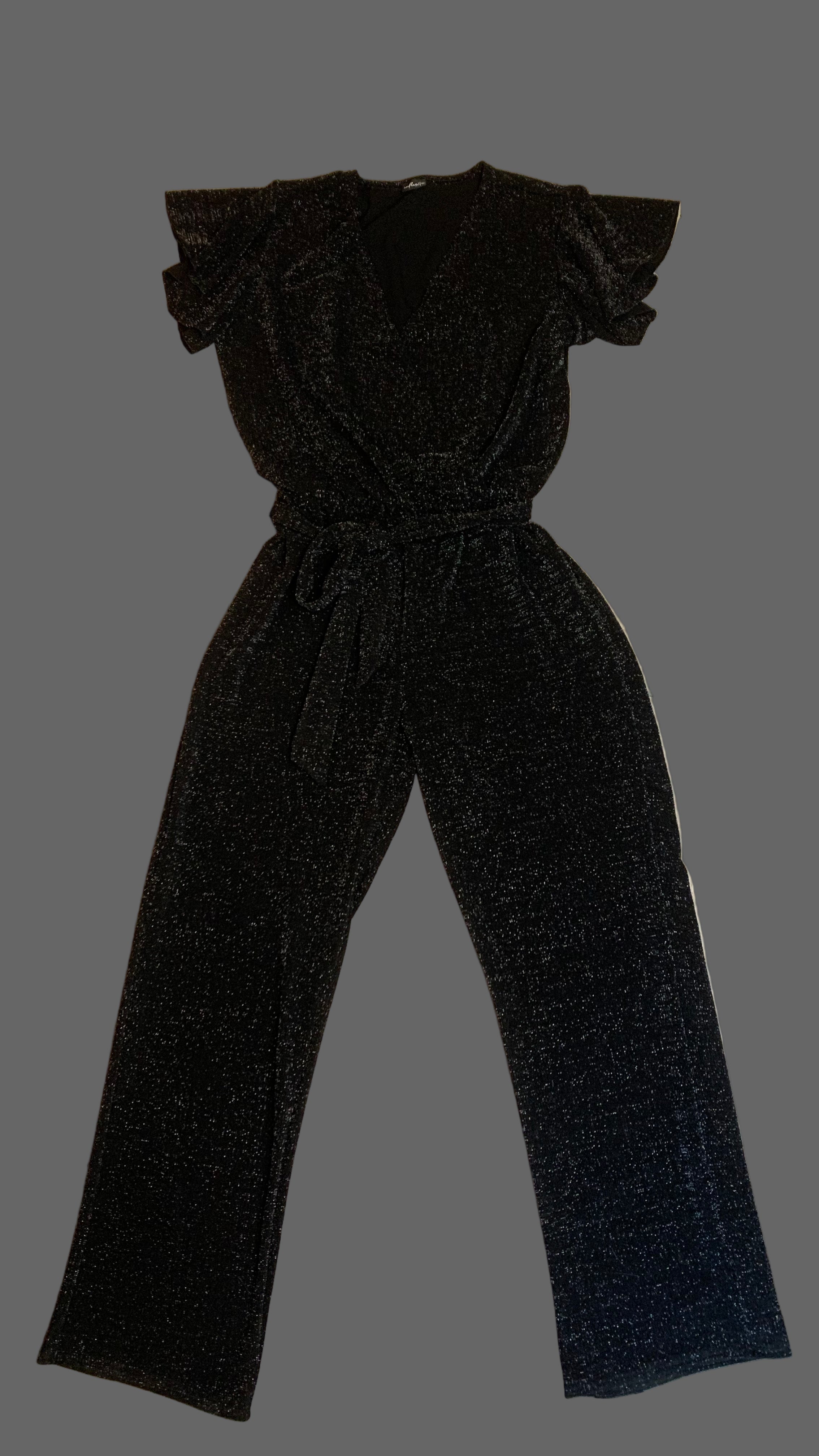 Combinaison noire scintillante – Taille 42