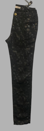 Pantalon Motif Texturé