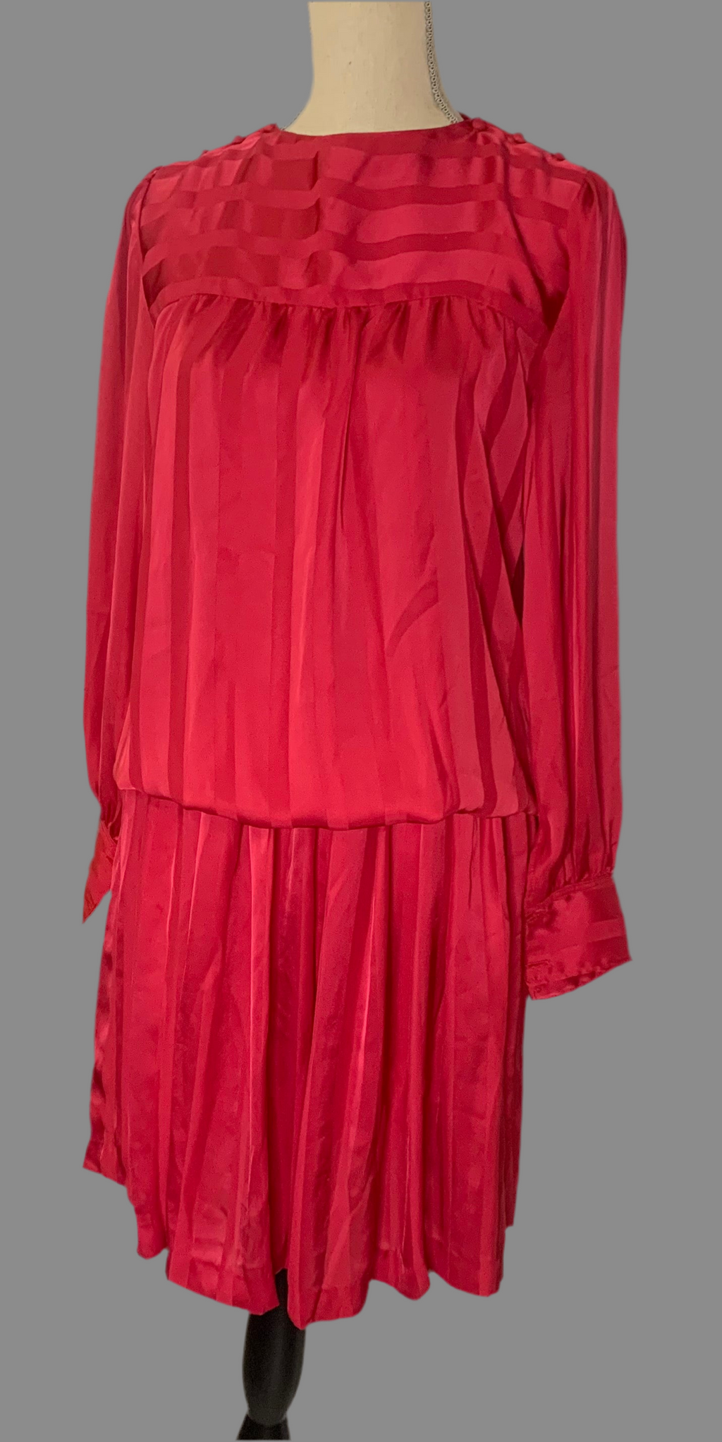 Robe vintage fuchsia