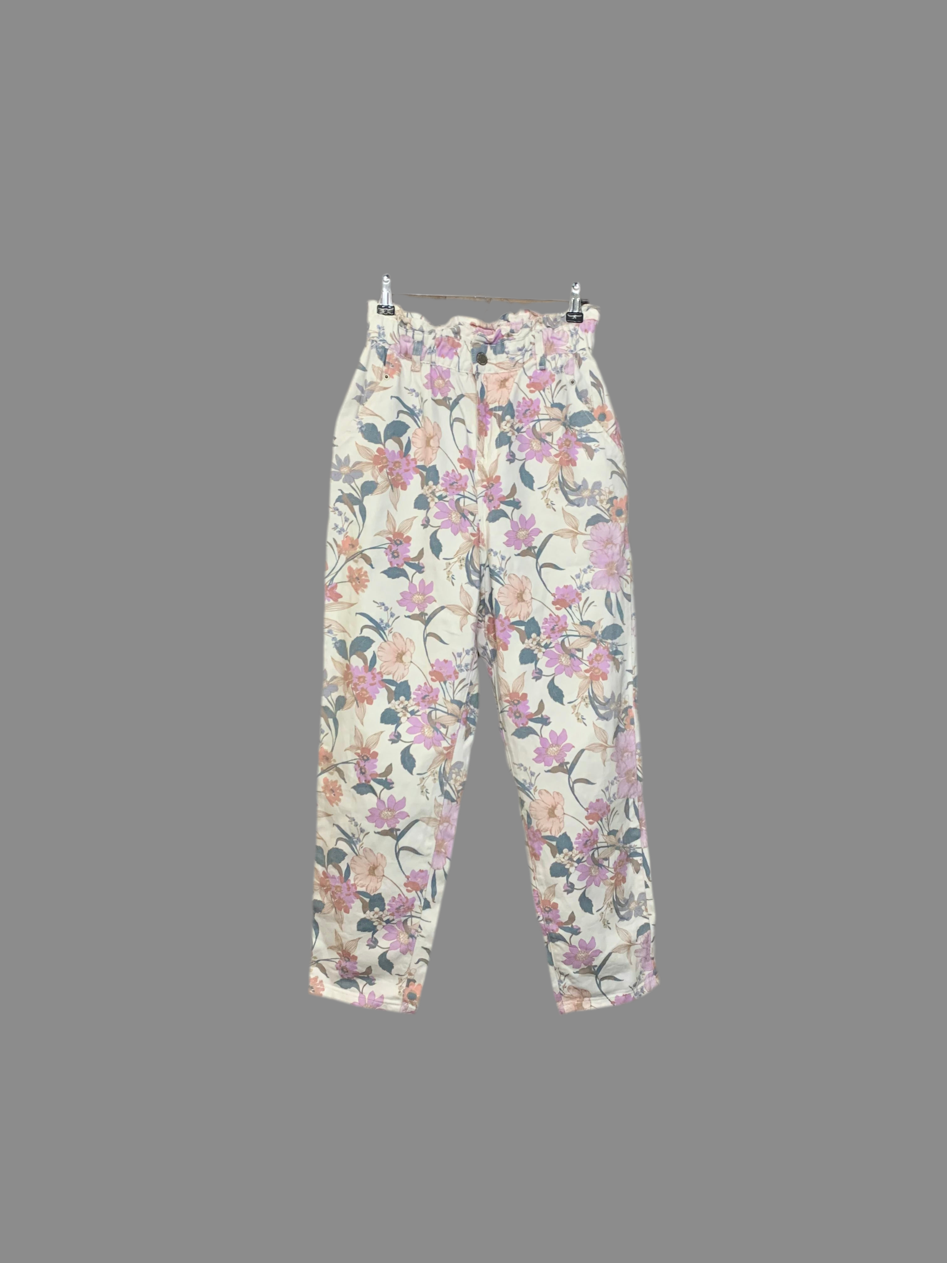Jean imprimé floral – Promod