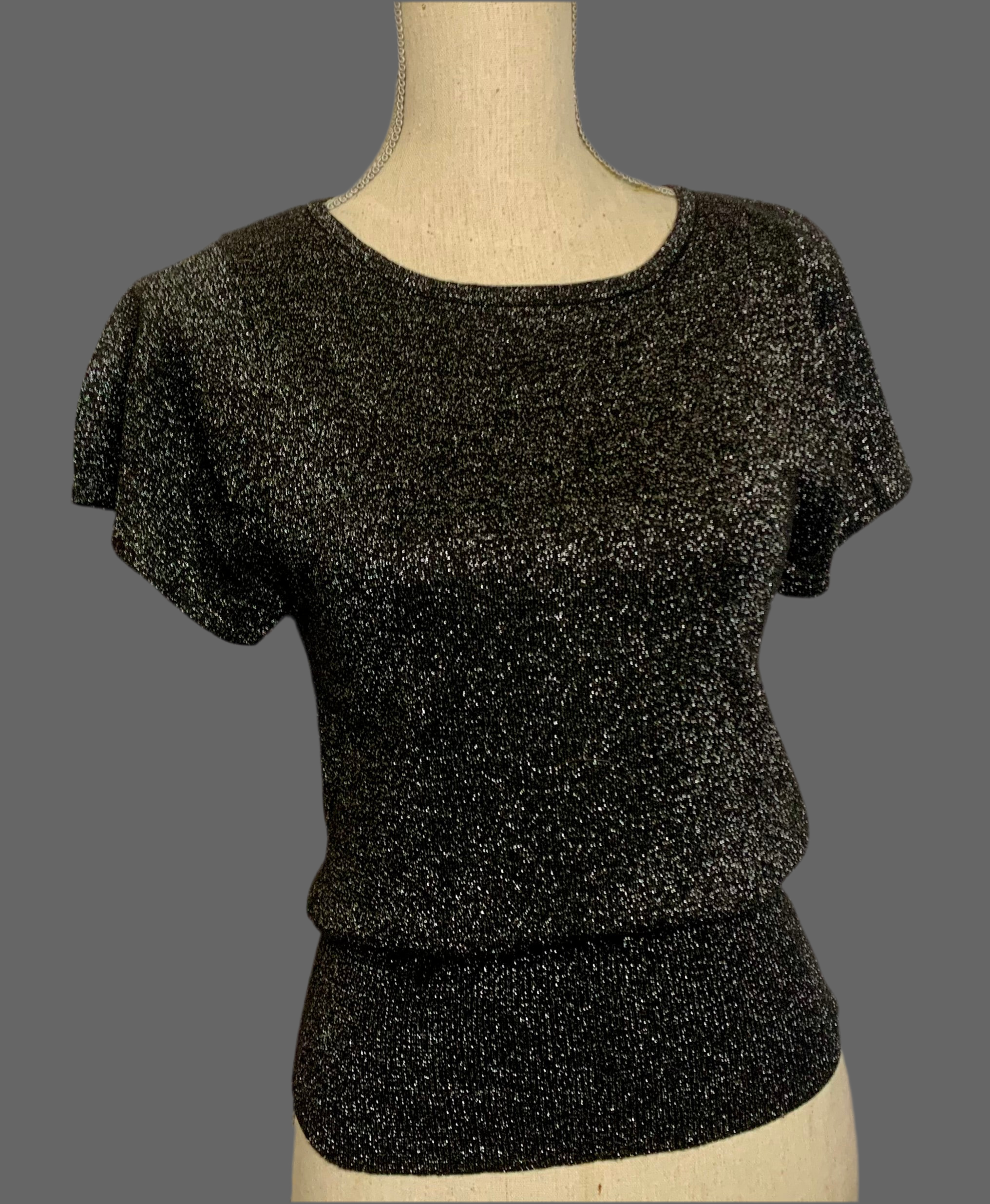 Haut Noir Pailleté - Camaïeu