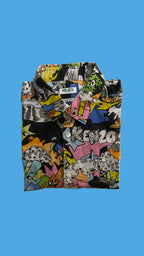 Chemise Kenzo – Slim Fit, imprimé pop multicolore