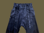 Pantalon carotte satiné