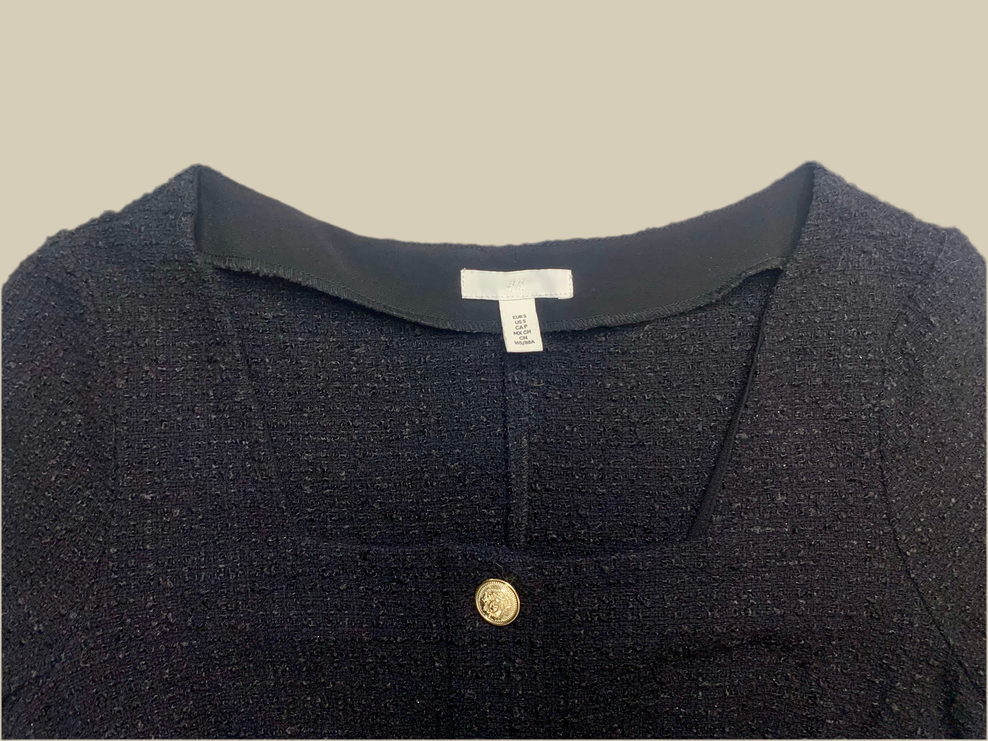 Robe à bouttons en bouclette - H & M