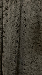 Robe noire en dentelle à volants – mbyM – Taille S / 36