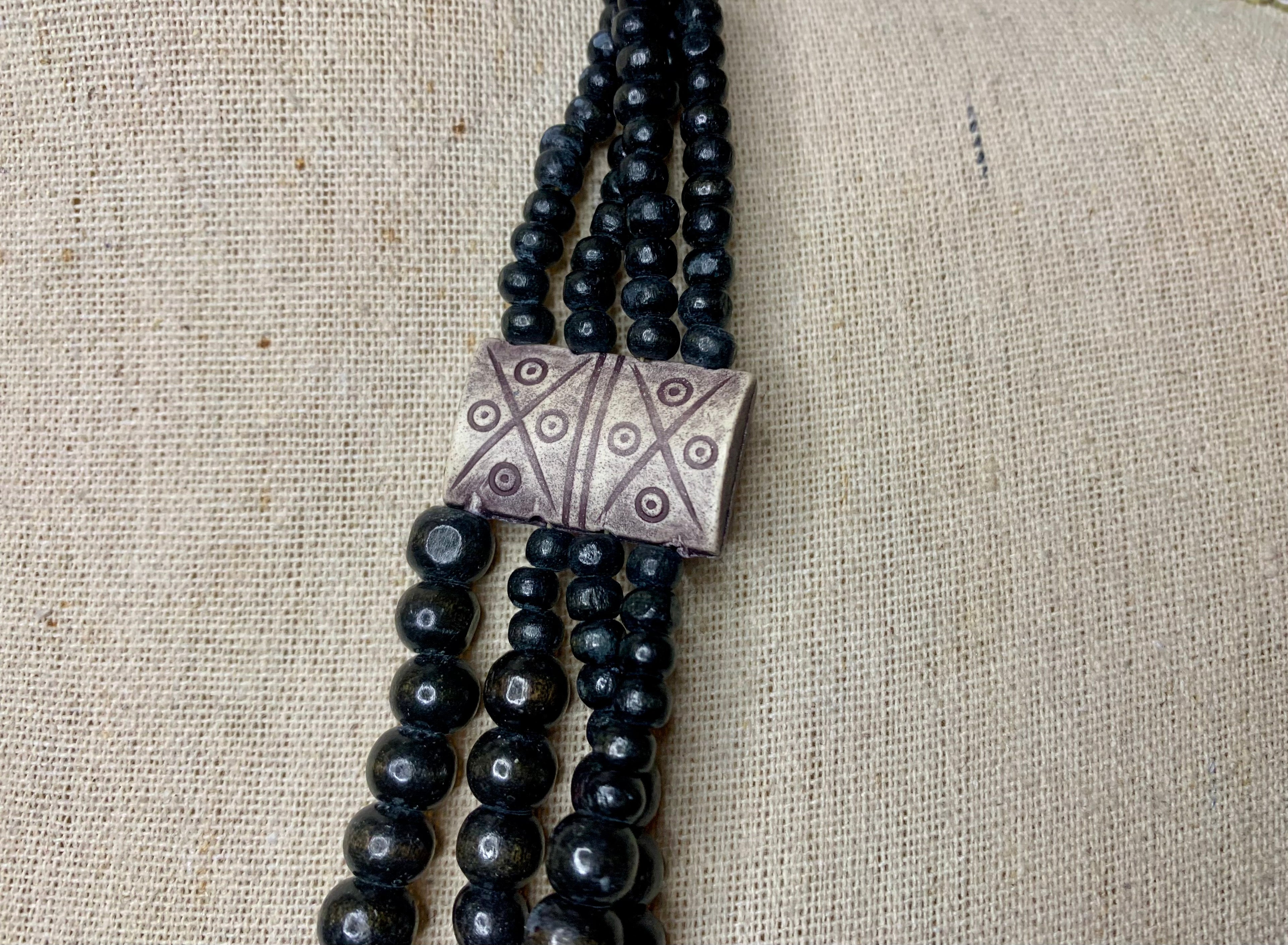 Collier ethnique multi-rang