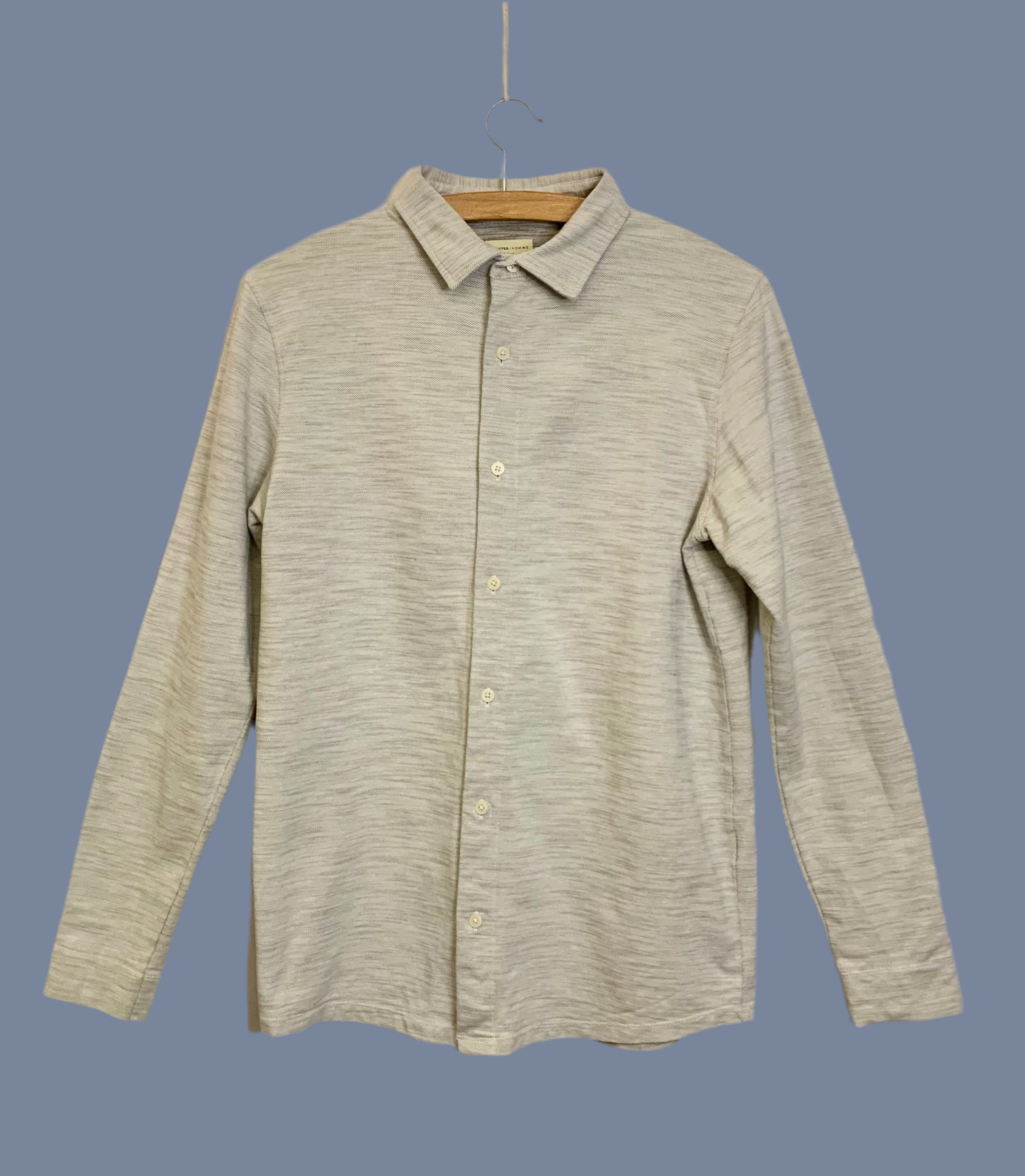 Chemise texturée gris clair -  Héritage