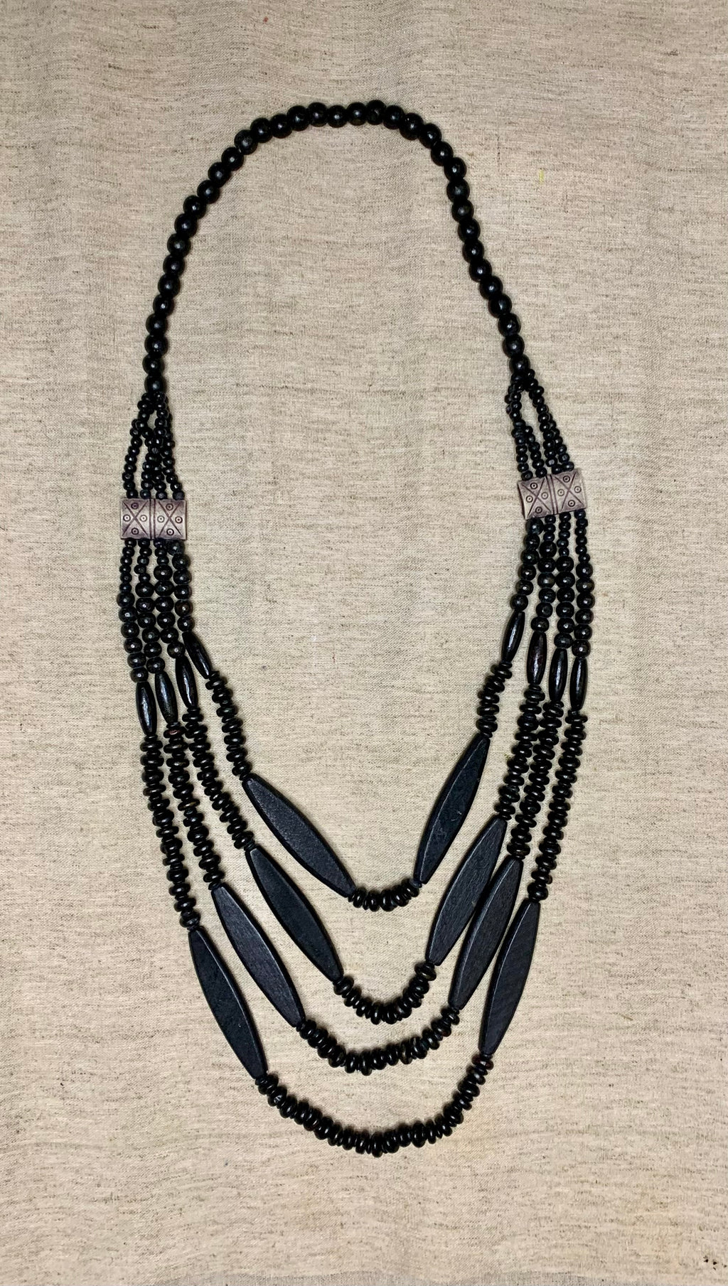 Collier ethnique multi-rang