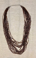 Collier ethnique multi rangs