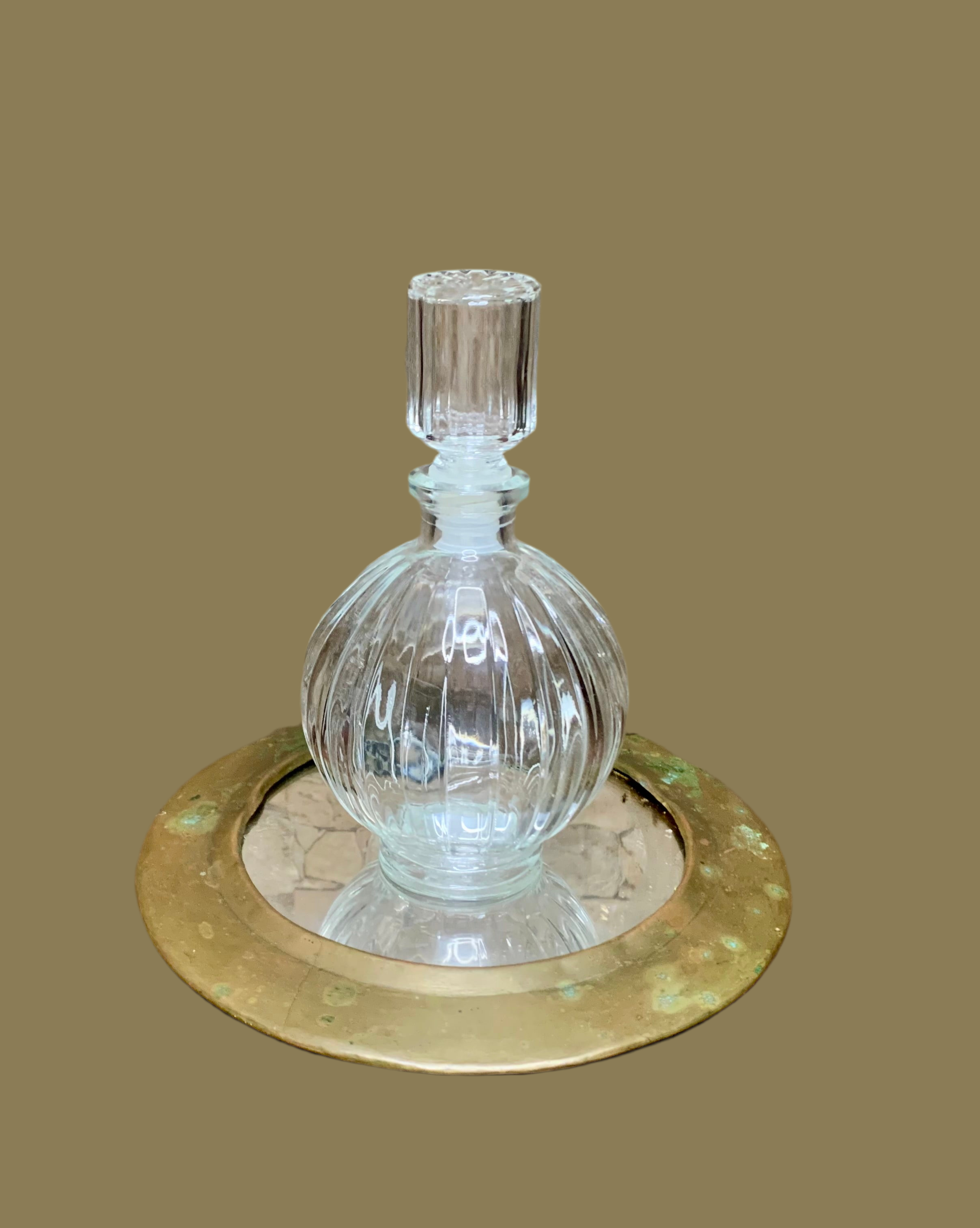 Carafe à cognac ronde - Art déco