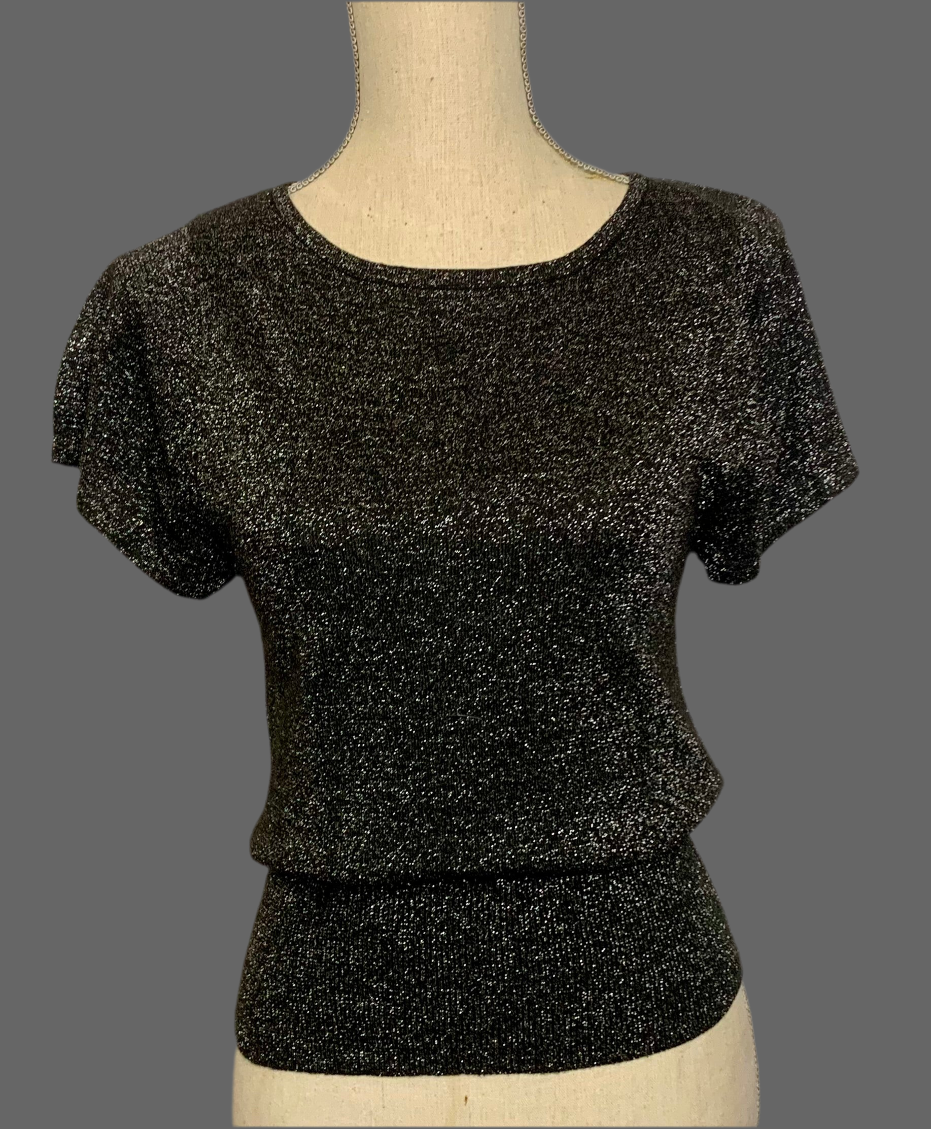 Haut Noir Pailleté - Camaïeu