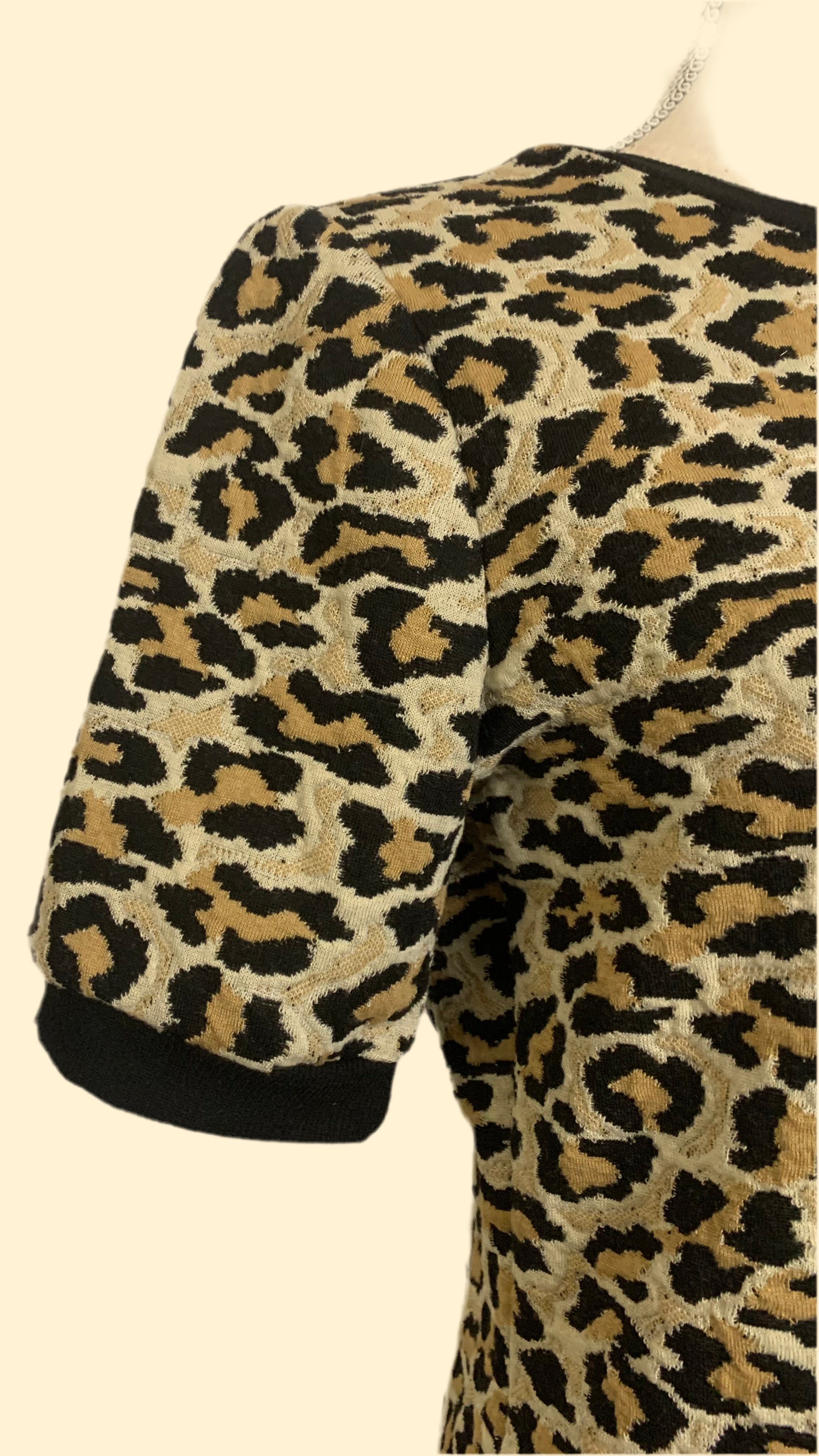 Robe Courte léopard