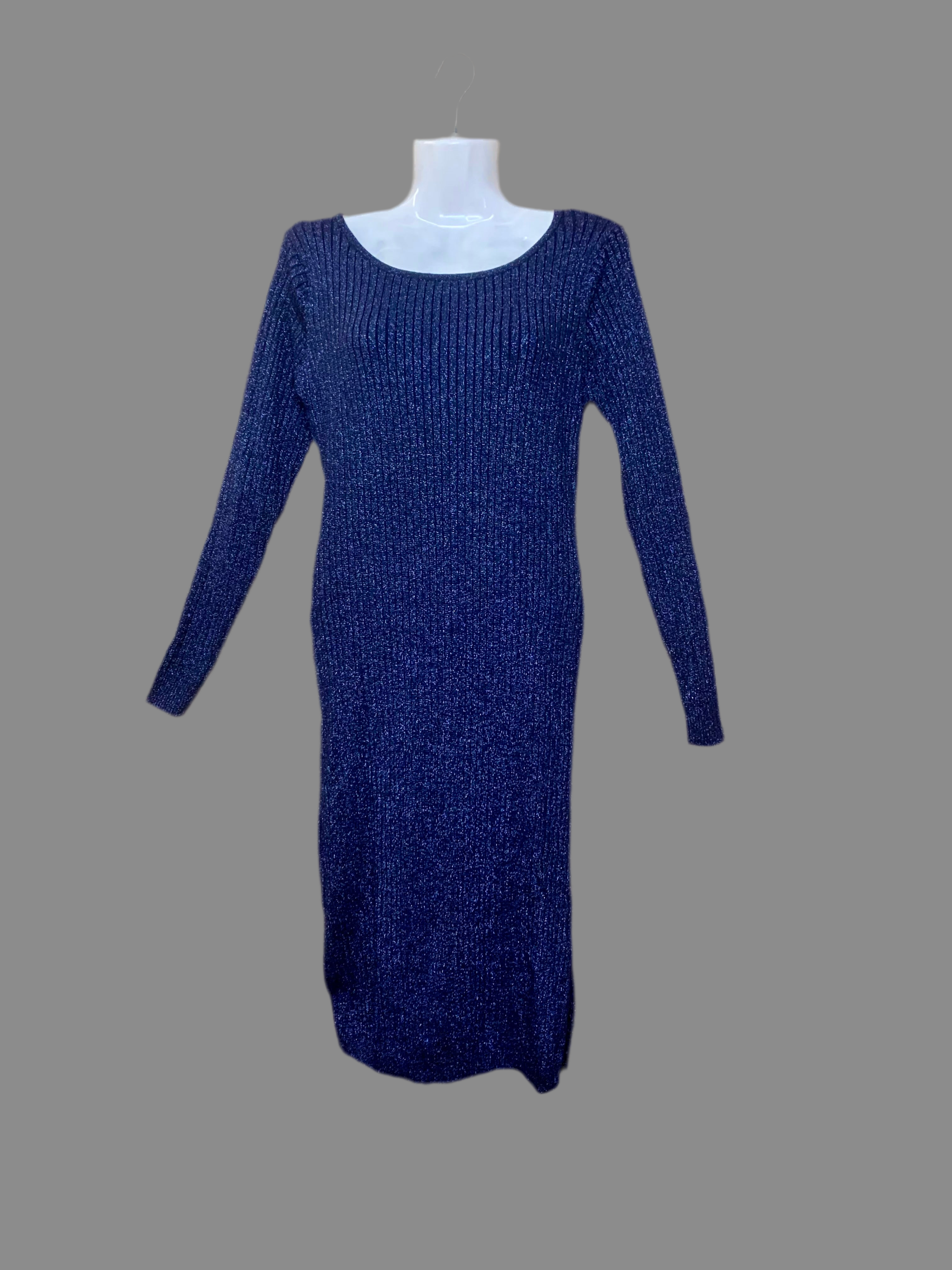 Robe bleu scintillante – Belcci