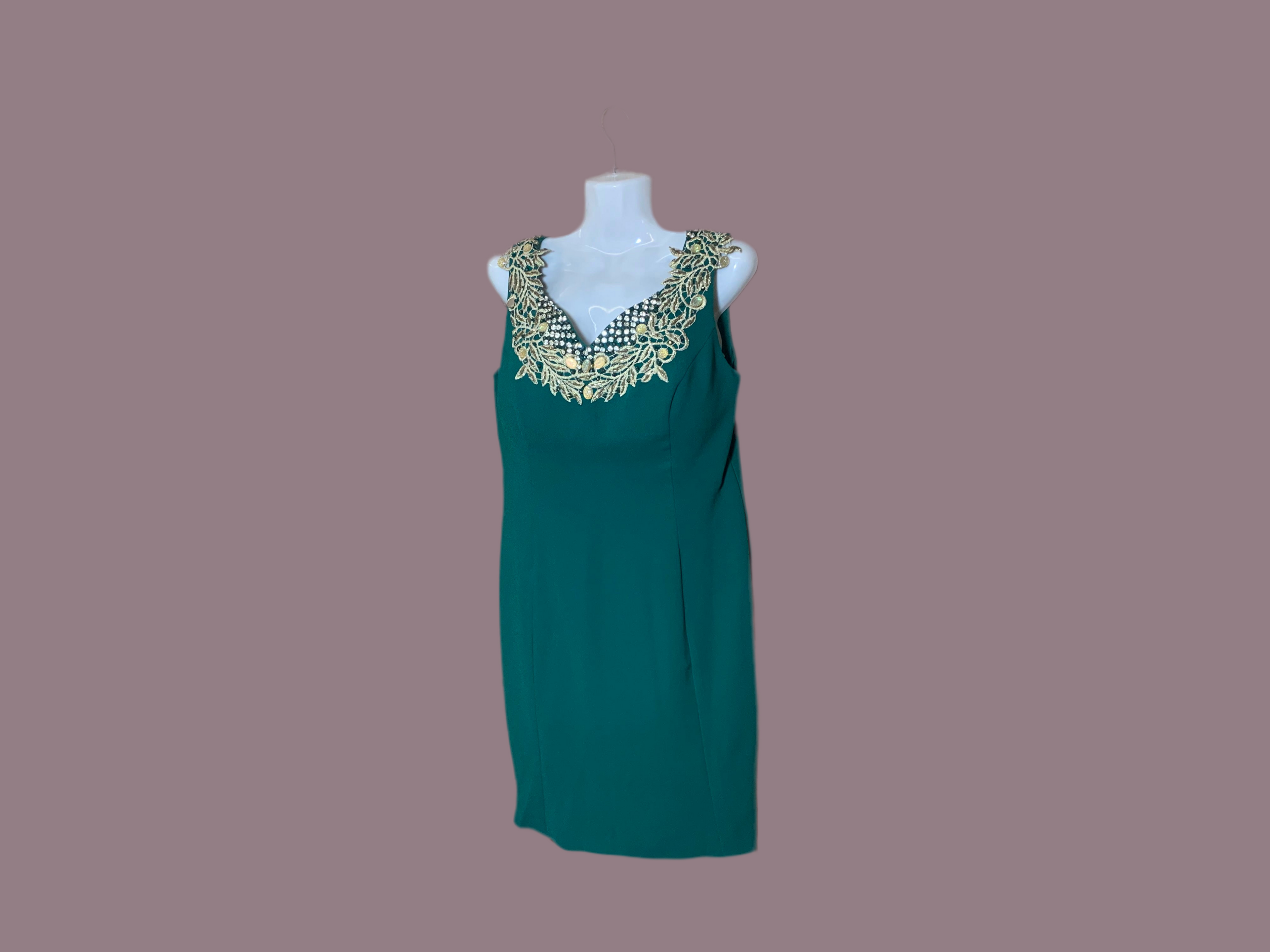 Robe de soirée verte – Messina