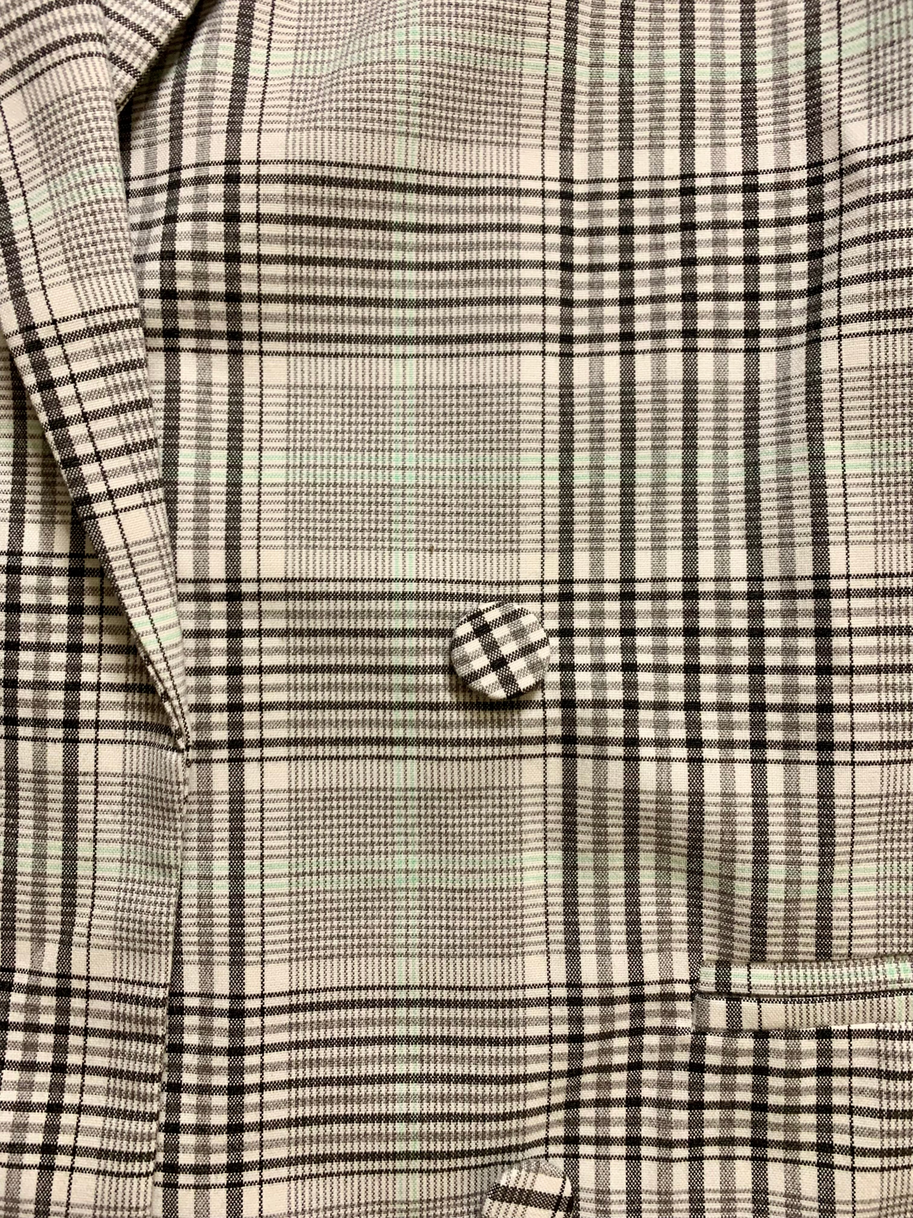 Veste blazer à carreaux – Bershka
