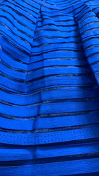 Jupe courte bleue – Alysson Collection