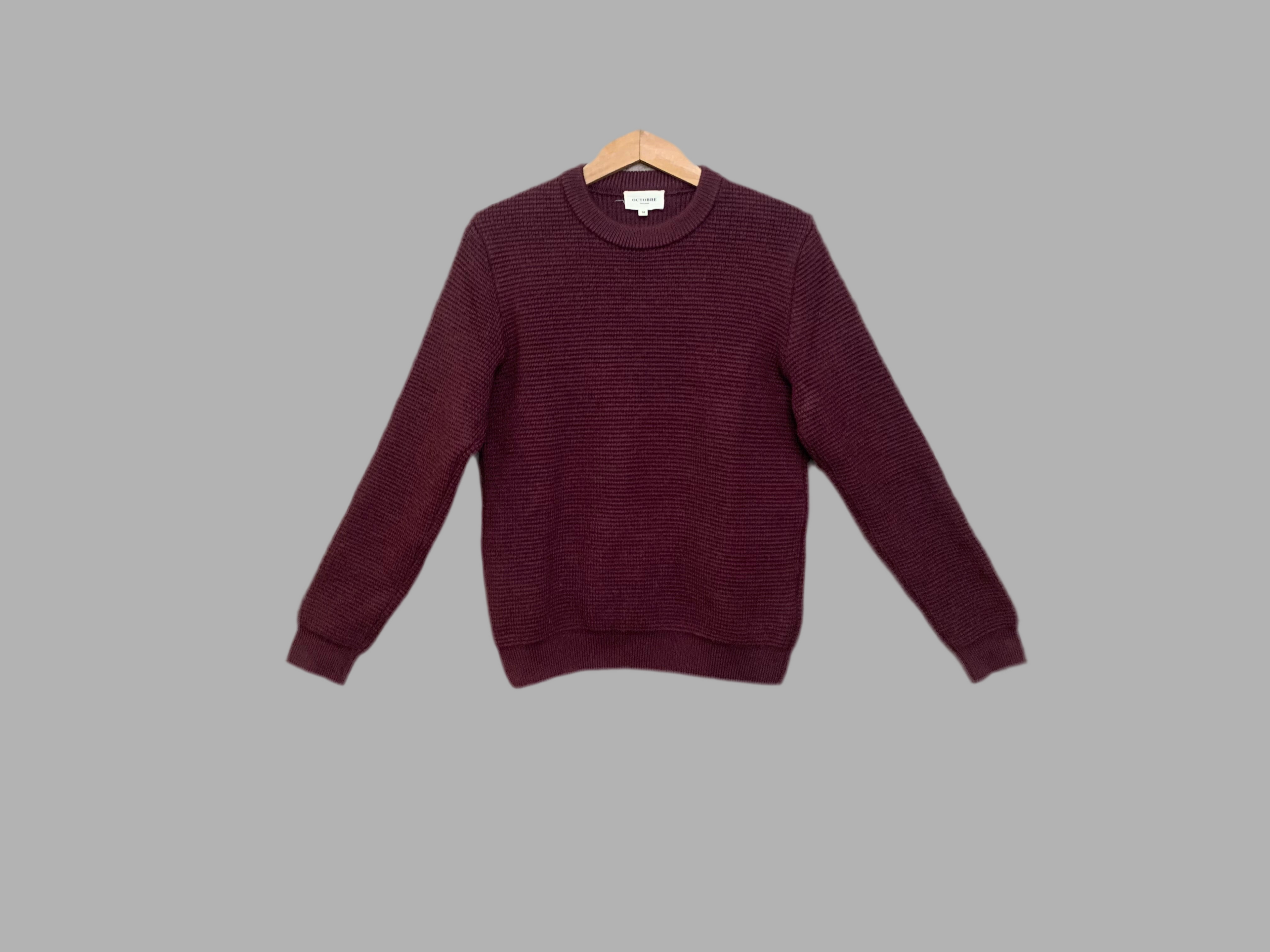Pull en mérinos - Octobre Edition