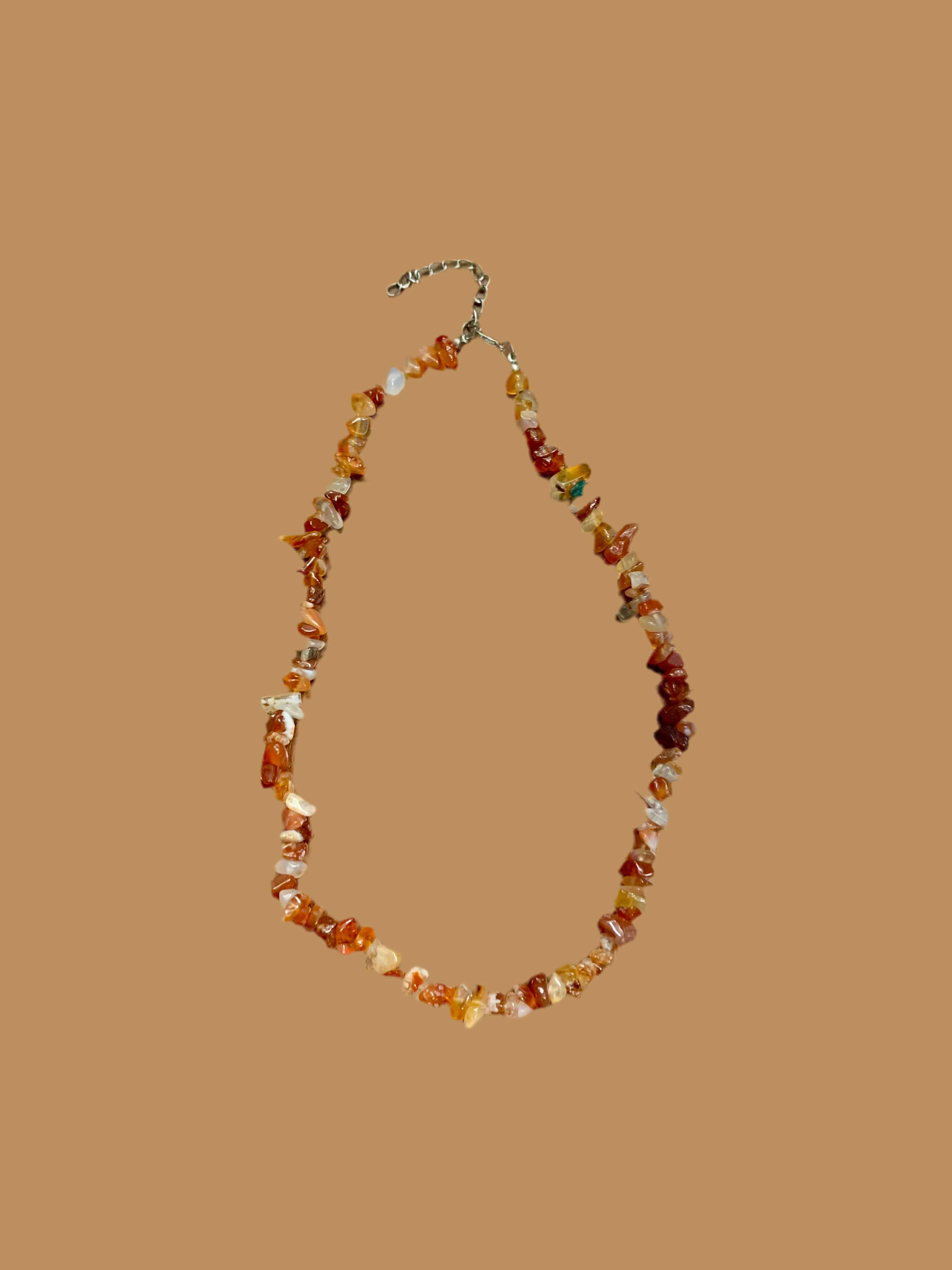 Collier en Cornaline