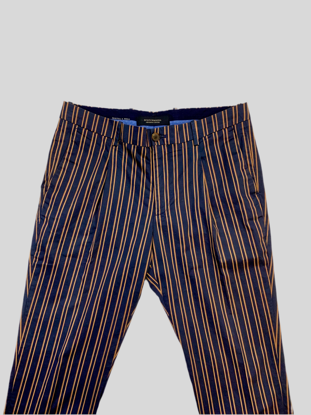 Pantalon à rayures Scotch & Soda – Amsterdam Couture