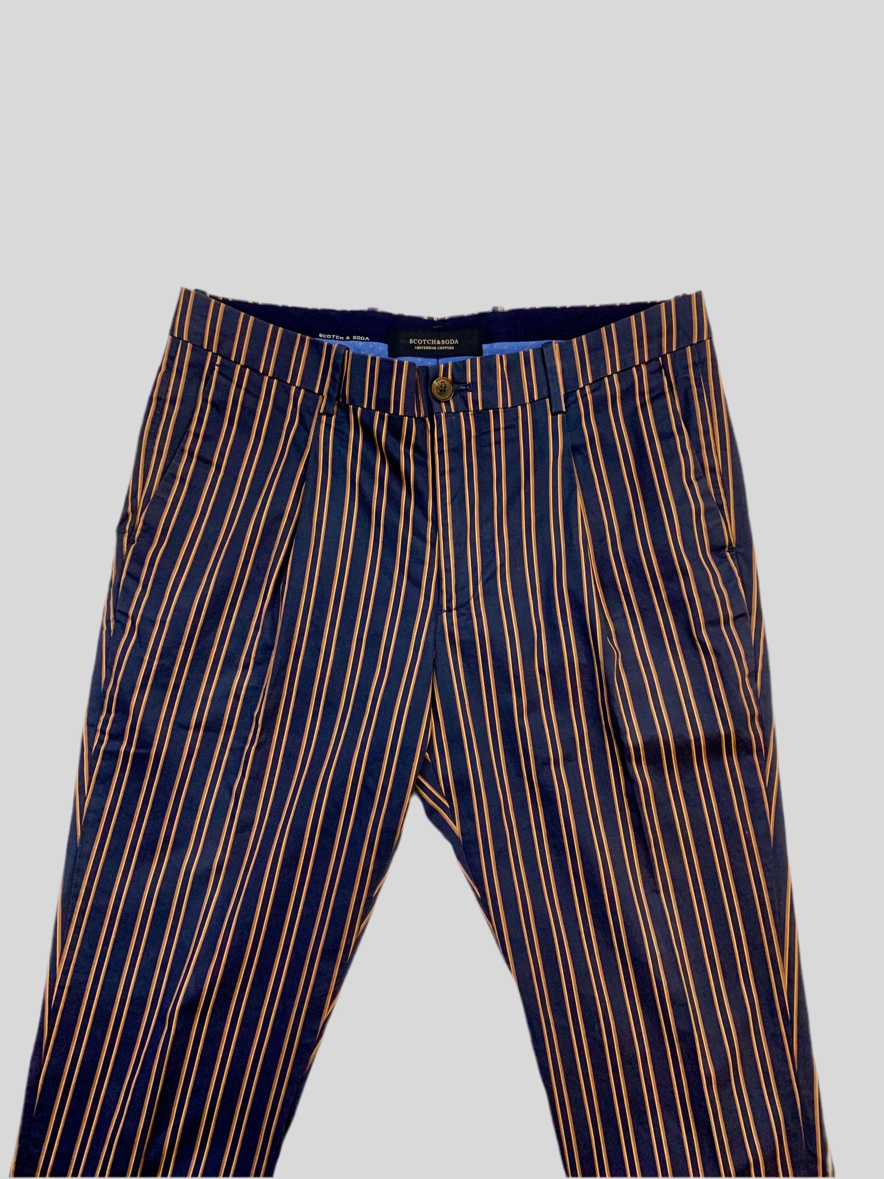 Pantalon à rayures Scotch & Soda – Amsterdam Couture