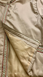 Veste courte oversize beige – Gabriella Vicenza