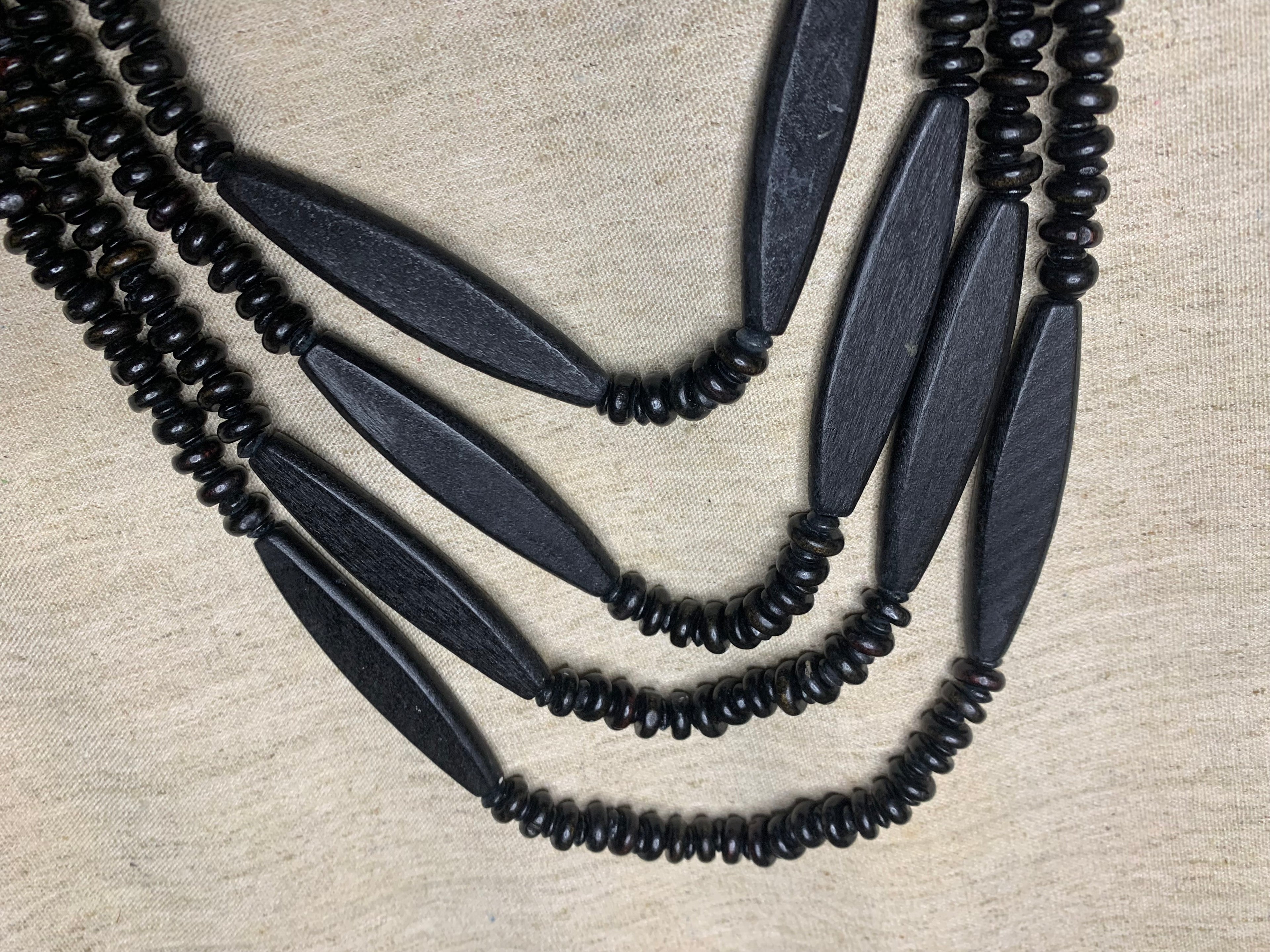 Collier ethnique multi-rang