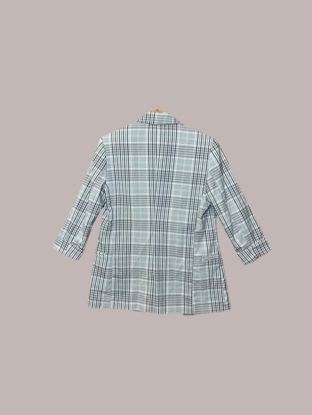 Veste blazer à carreaux – Bershka