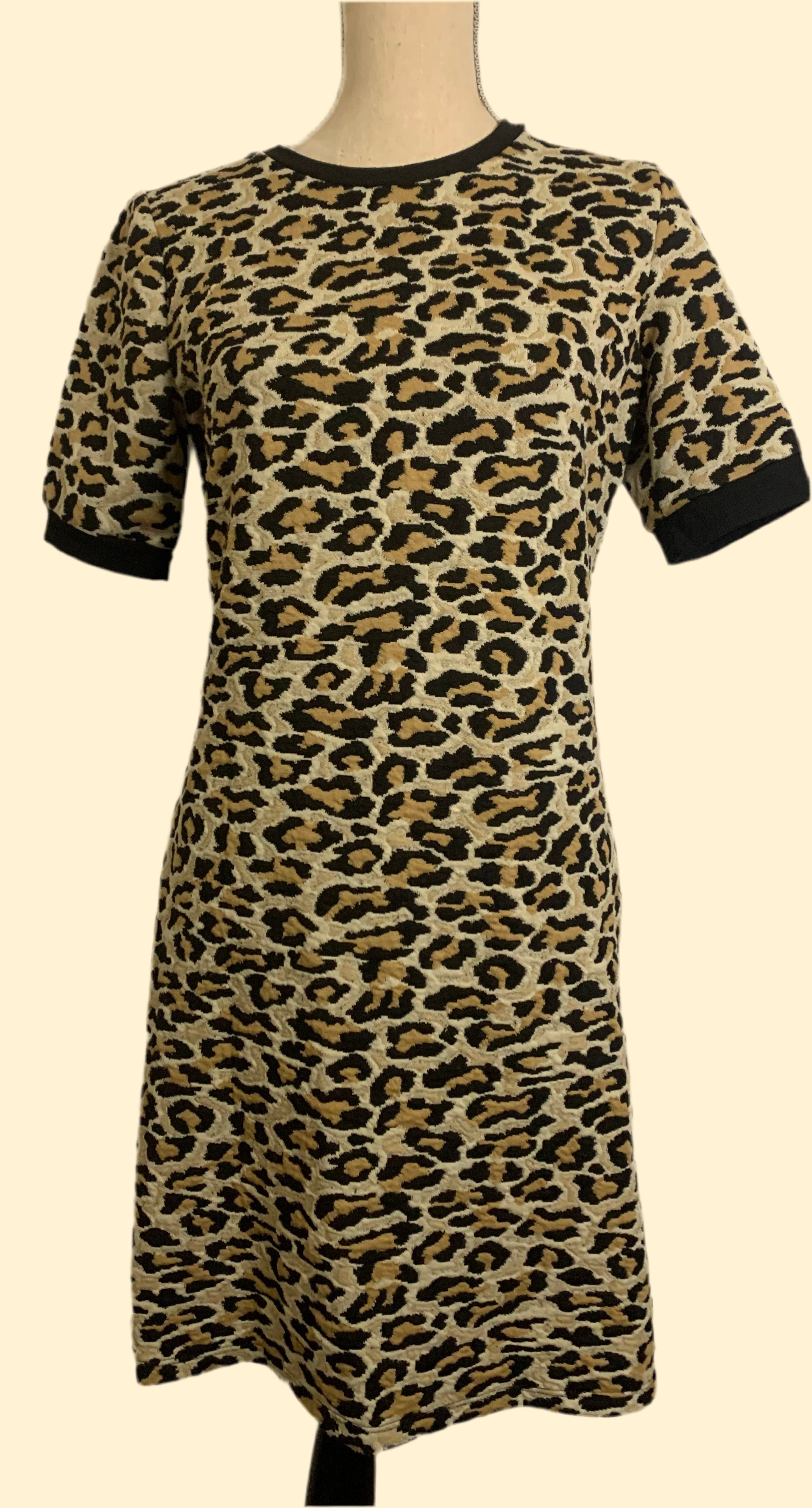 Robe Courte léopard